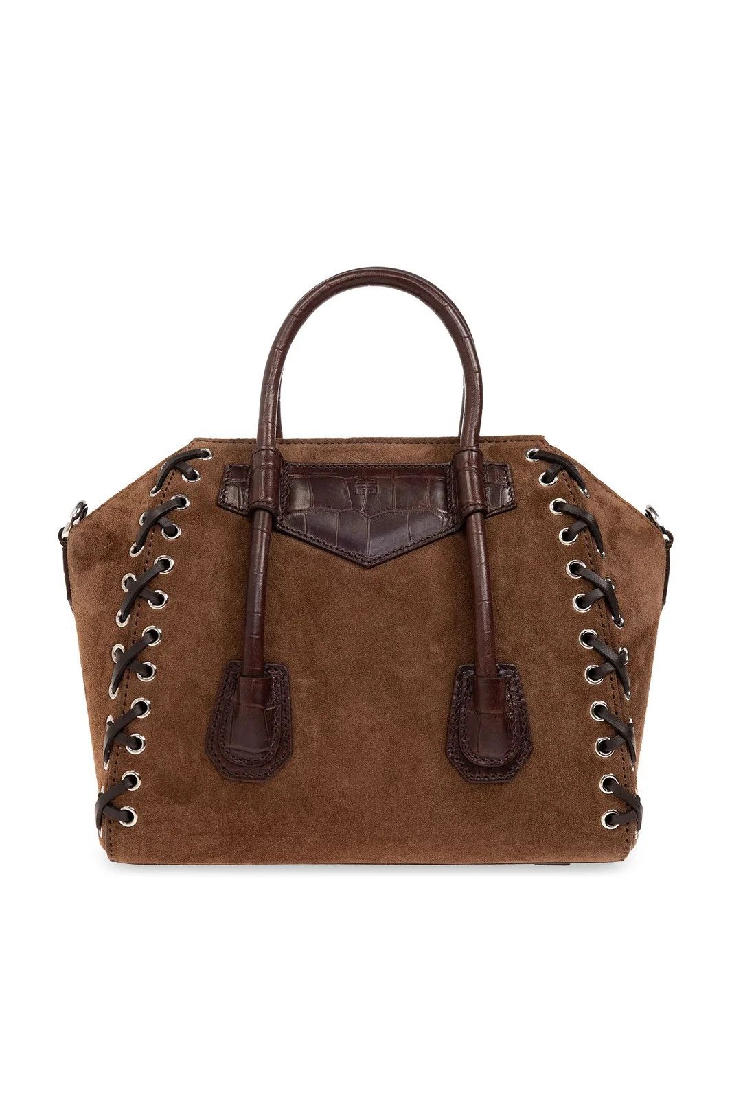 Givenchy o1w1db10525 Size: OS/Antigona Lock Corset Mini Bag in Brown Size ONE SIZE - 2 Thumbnail
