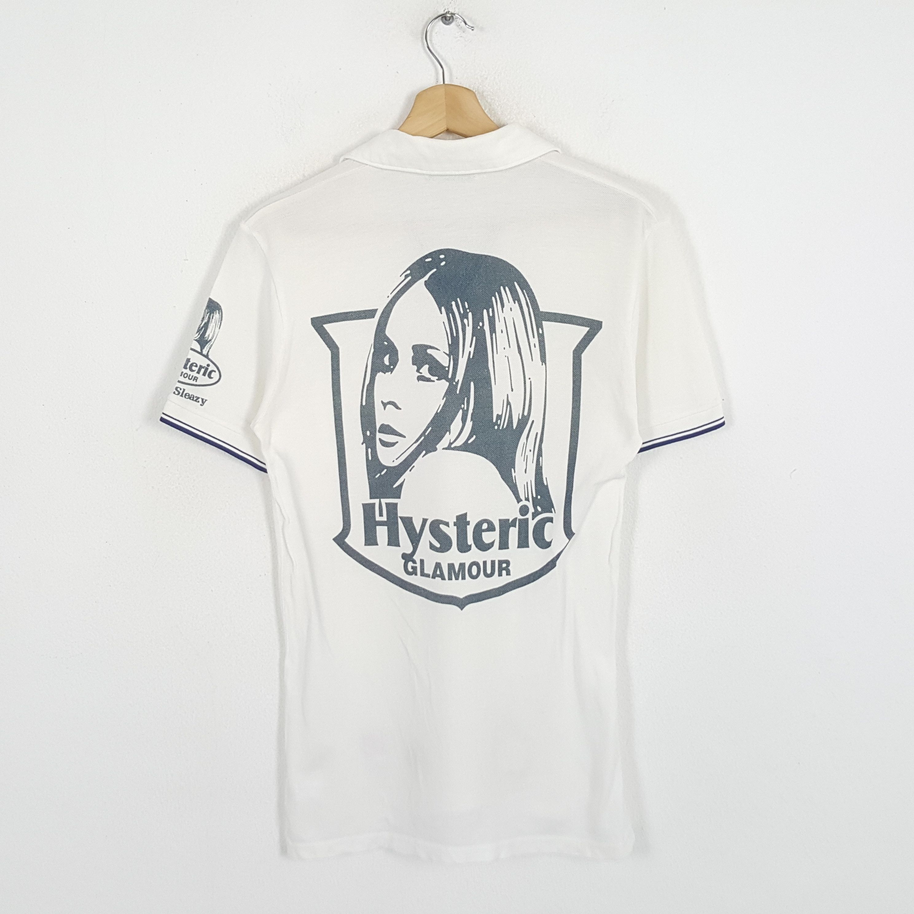 Hysteric Glamour × Japanese Brand × Vintage Vintage HYSTERIC GLAMOUR Japanese Fashion Brand Polos Size XS / US 0-2 / IT 36-38 - 1 Thumbnail
