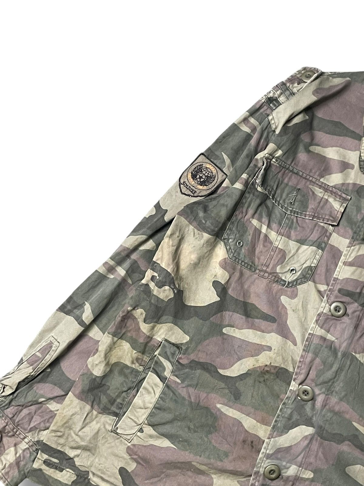 Japanese Brand × Vintage Vintage Classic Aero Special Military Jacket (71) Size US S / EU 44-46 / 1 - 3 Thumbnail