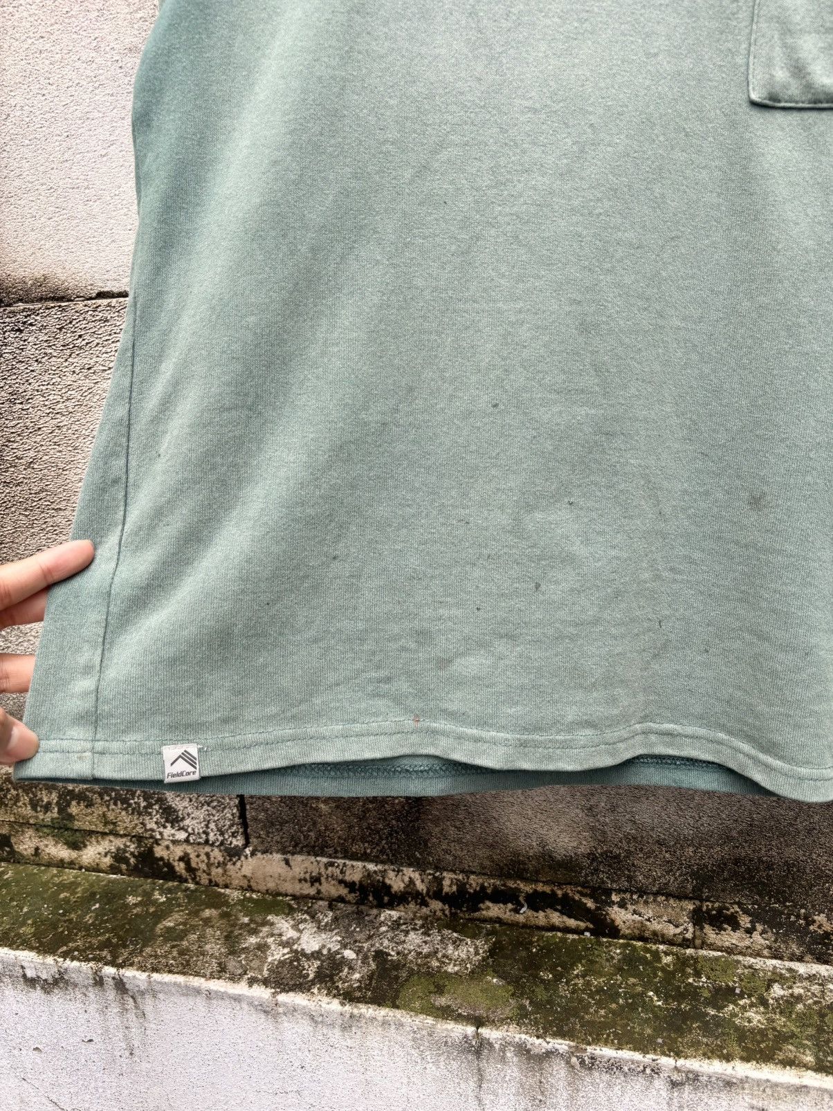 Vintage Thrashed Distressed Faded FieldCore Long Sleeve T-Shirt ERD Size US M / EU 48-50 / 2 - 5 Thumbnail