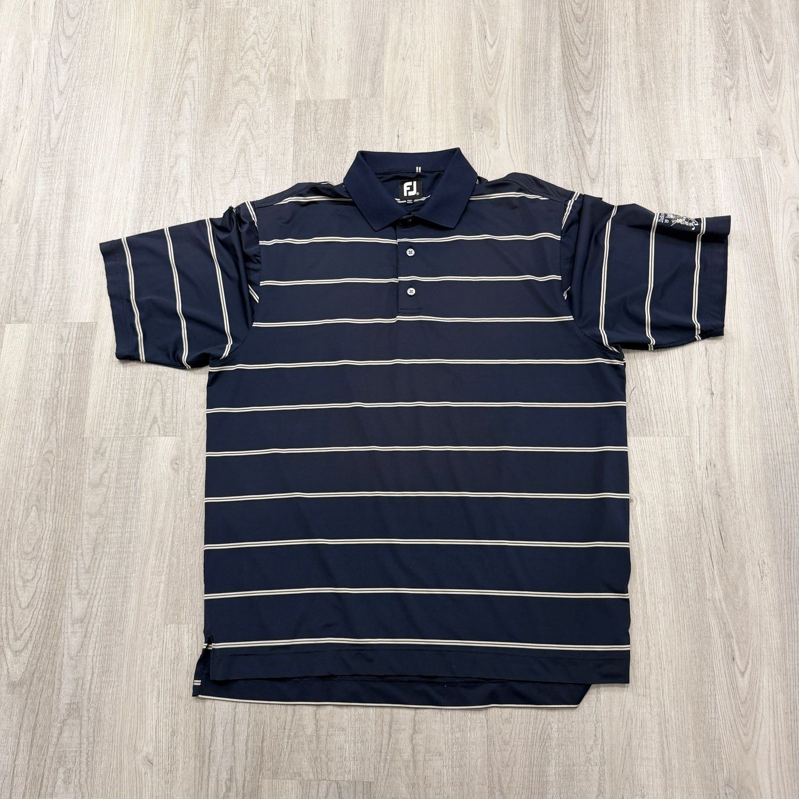 Footjoy Footjoy Polo Shirt Mens Extra Large Blue White Athletic Golf Size US XL / EU 56 / 4 - 1 Thumbnail