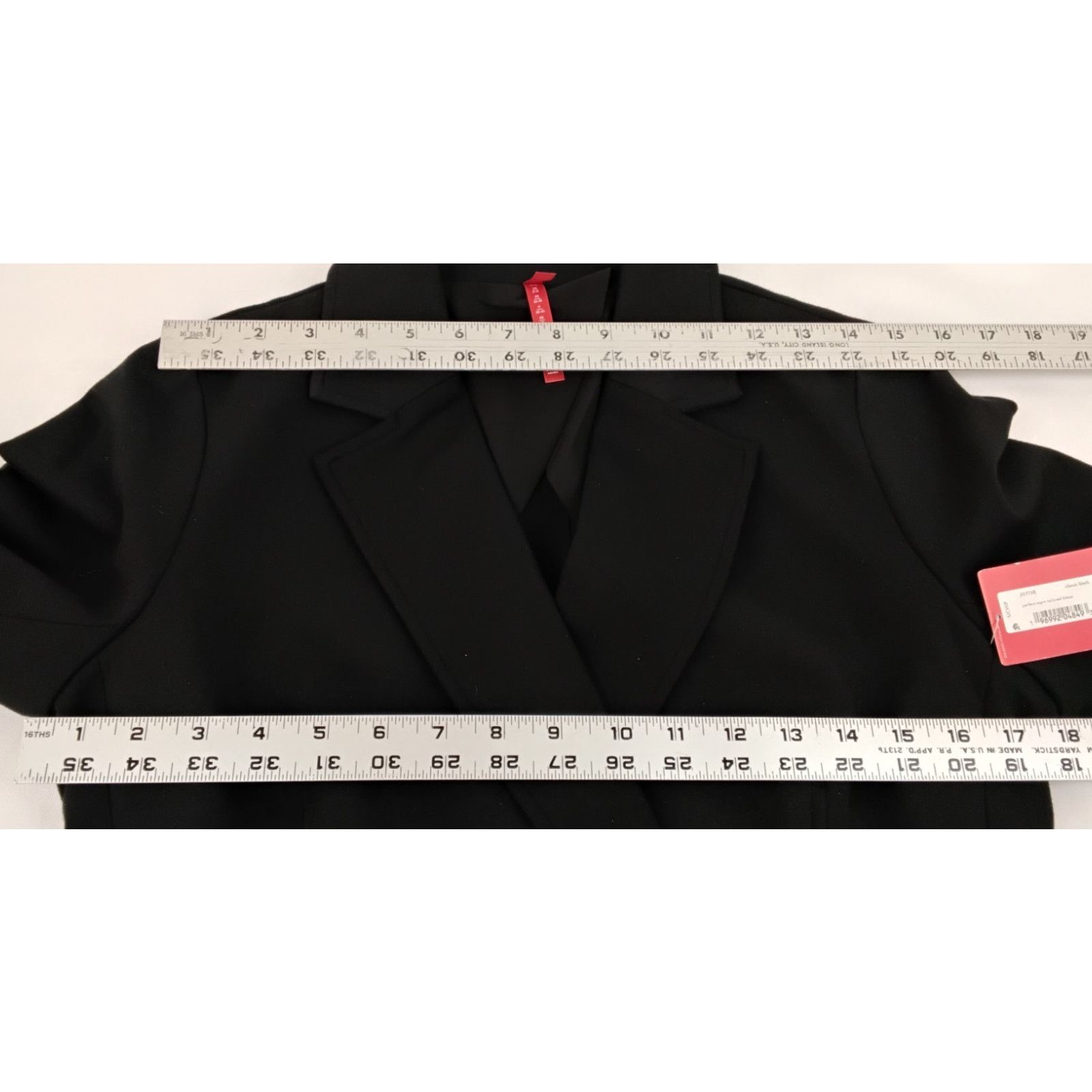 Spanx Spanx Perfect Asym Tailored Blazer Black Women's Small NWT Size S / US 4 / IT 40 - 17 Thumbnail