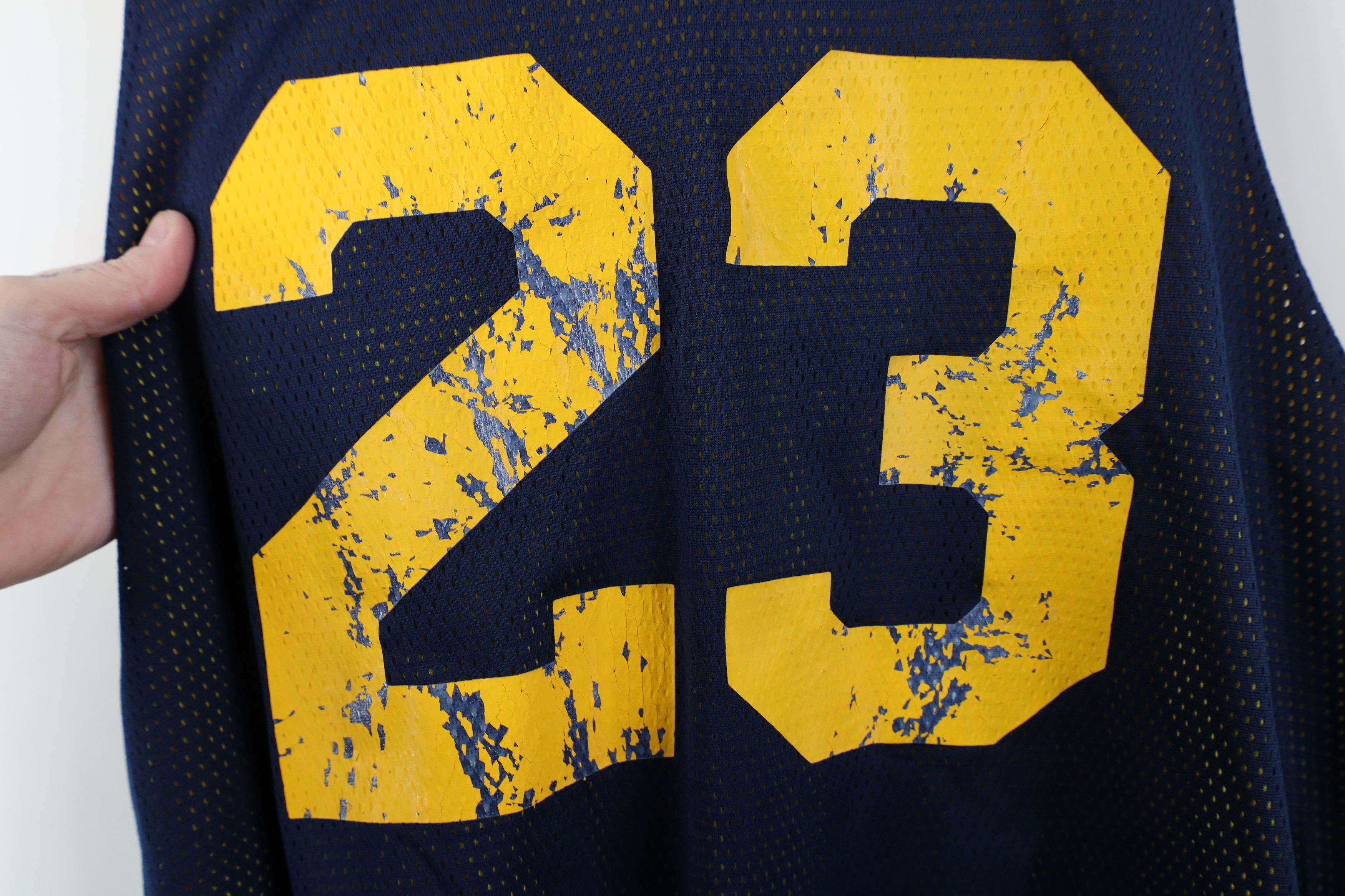 Nike Vintage 90s Nike Reversible University of Michigan Jersey Size US XL / EU 56 / 4 - 7 Thumbnail