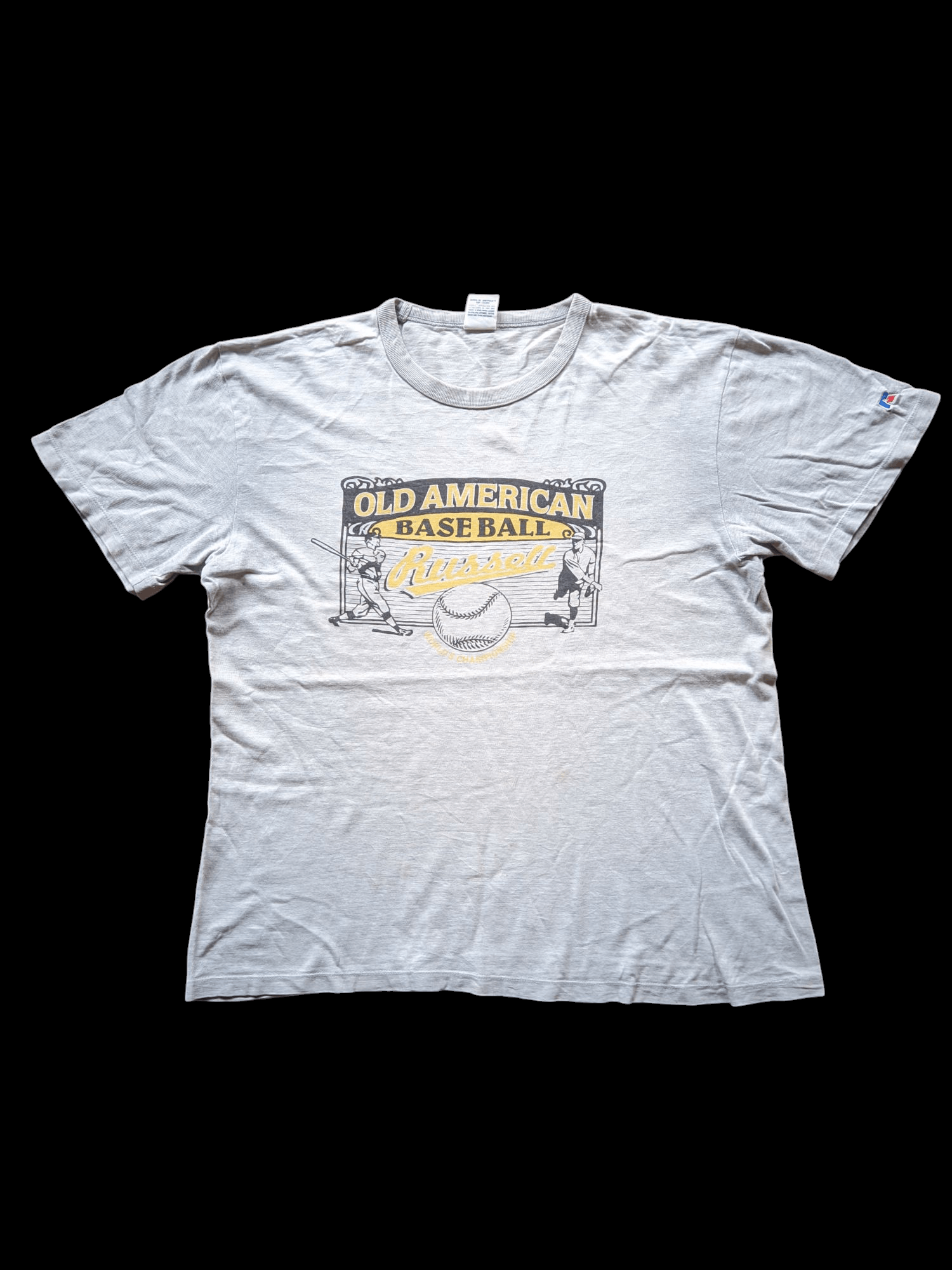 MLB × Russell Athletic × Vintage Tshirts Russell Athletic Old American Baseball Size US L / EU 52-54 / 3 - 1 Thumbnail