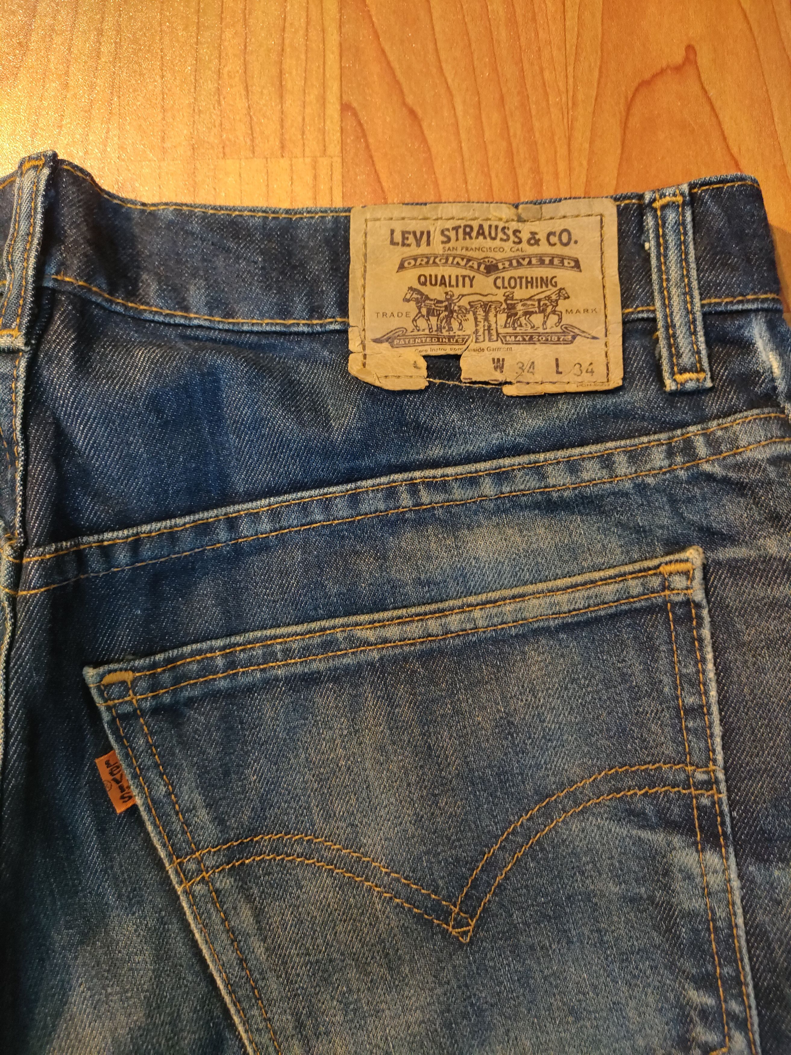 Levi's Vintage Clothing Levi's 605 Oren Tag Jeans Size US 34 / EU 50 - 2 Thumbnail