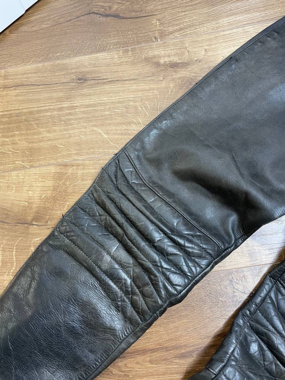 Genuine Leather × Vintage Vintage 90’s Y2K Style Racing Moto Bike Leather Pants Size US 34 / EU 50 - 9 Thumbnail