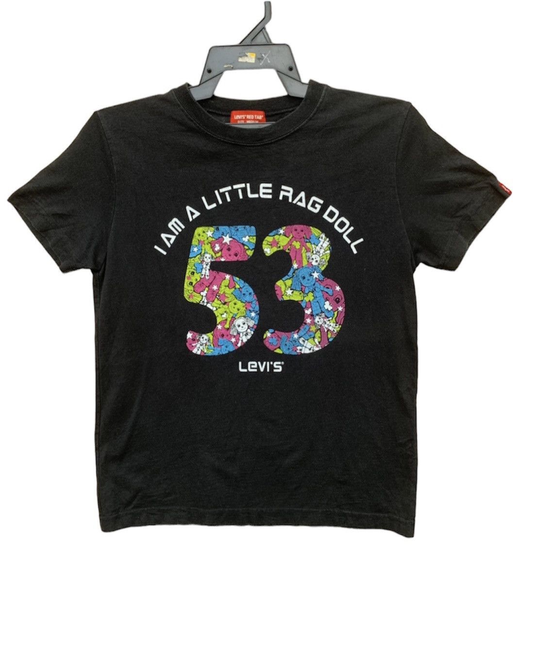 Levi's Levis Red Tab 53 I Am A Little Rag Doll T Shirt Size M / US 6-8 / IT 42-44 - 1 Thumbnail