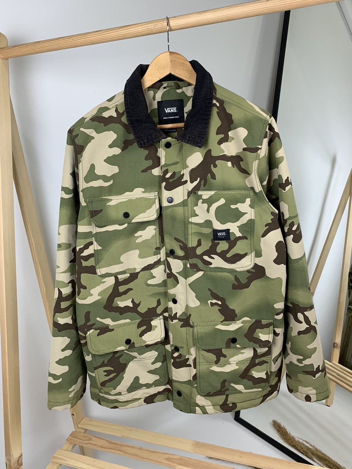 Vans Vans Multicam Camo Insulated Overshirt Jacket Size US M / EU 48-50 / 2 - 1 Thumbnail