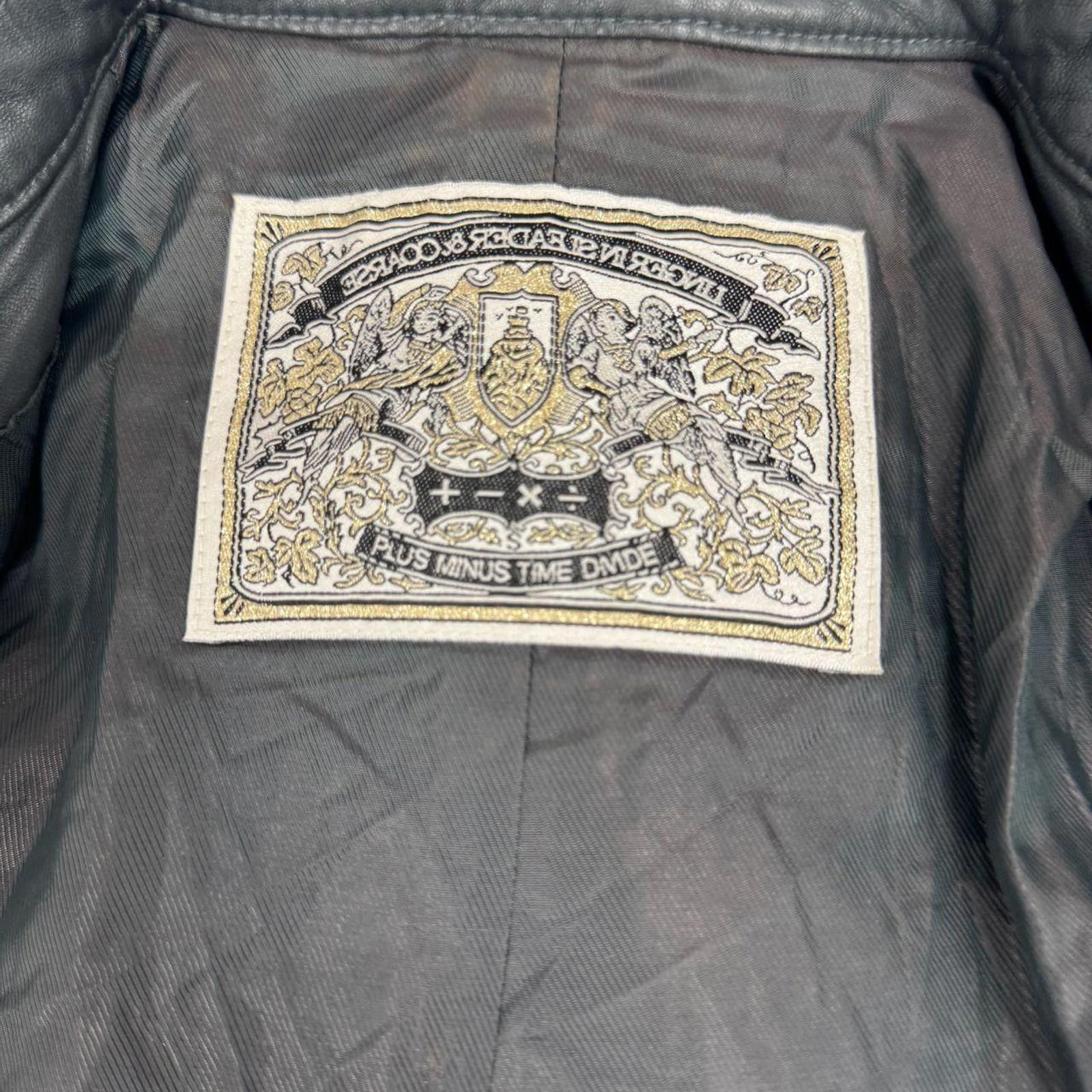 Other Vintage Black Gold Embellished Shearling Statement Jacket Size M / US 6-8 / IT 42-44 - 7 Thumbnail