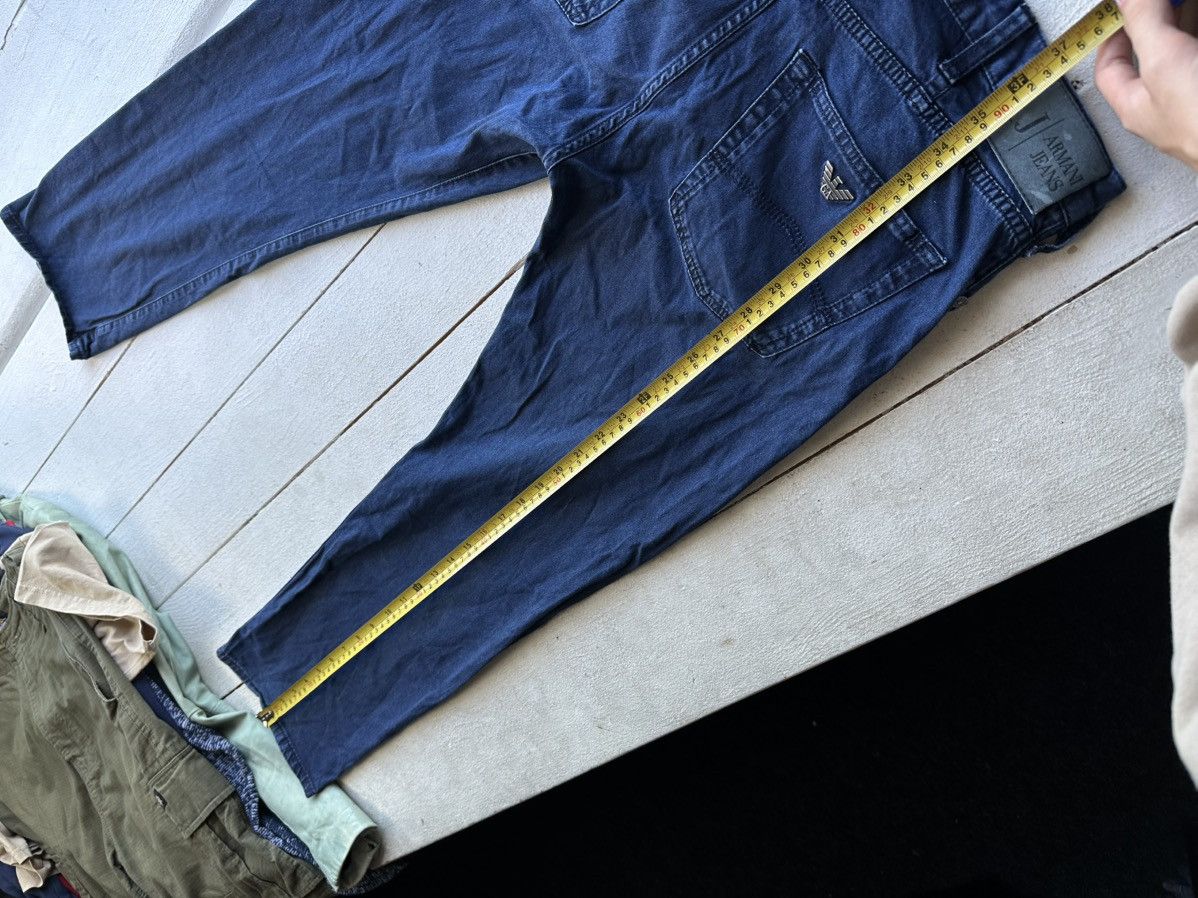 Giorgio Armani VNTG🚨90s Armani Jeans Denim blue Mens Pants Size US 32 / EU 48 - 15 Thumbnail