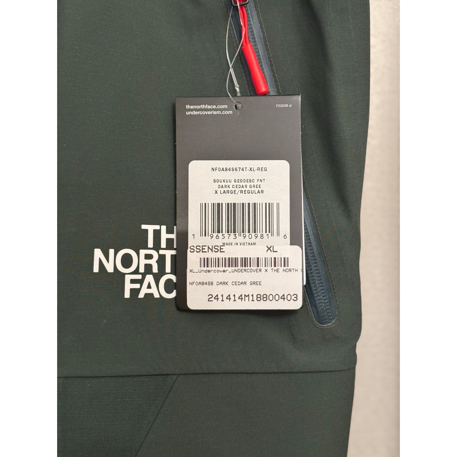 The North Face The North Face x Undercover Soukuu Geodesic Shell Trousers Size US 38 / EU 54 - 5 Thumbnail