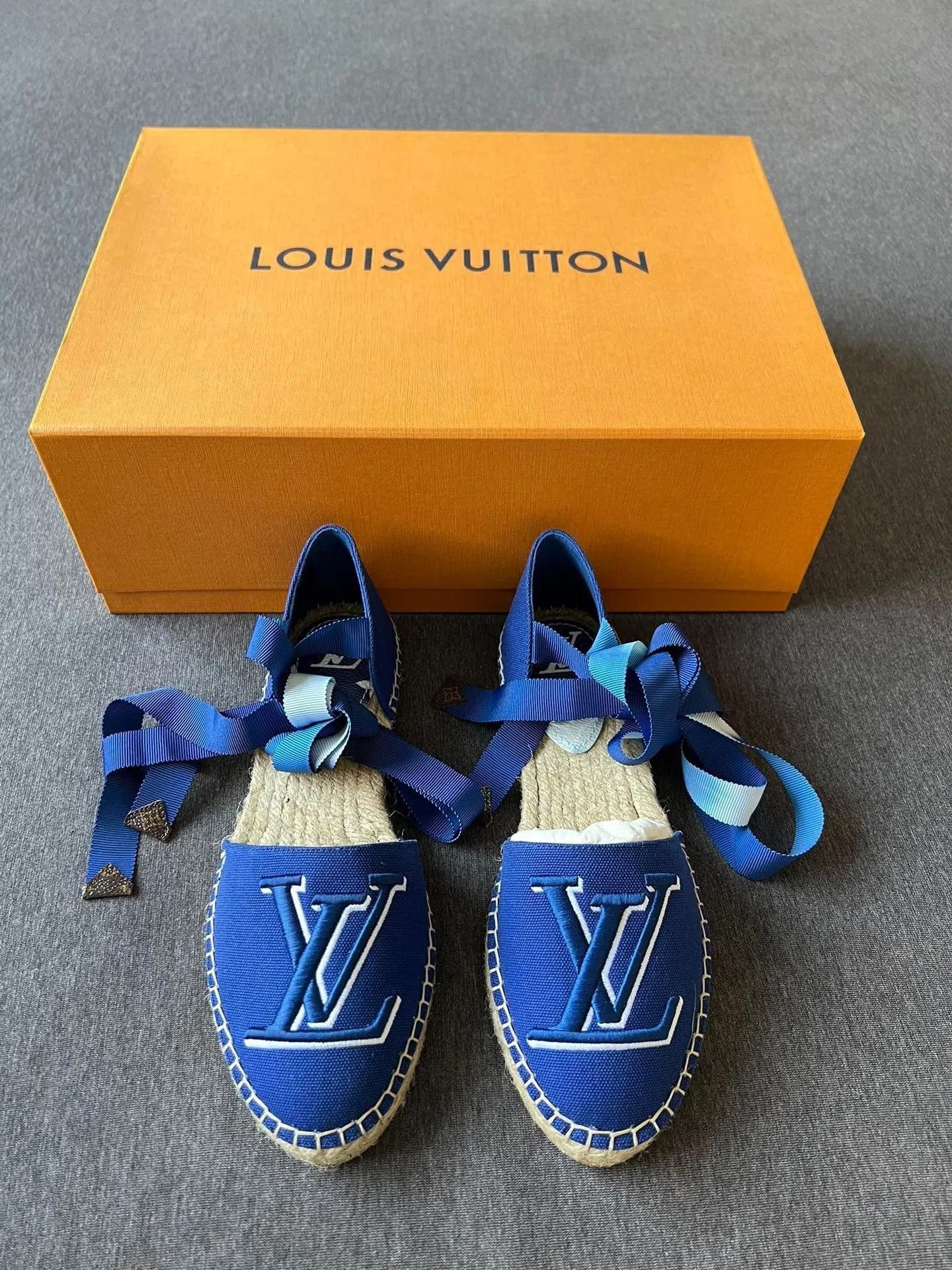 Louis Vuitton LV Starboard Flat Espadrilles. Size US 5 / IT 35 - 1 Thumbnail