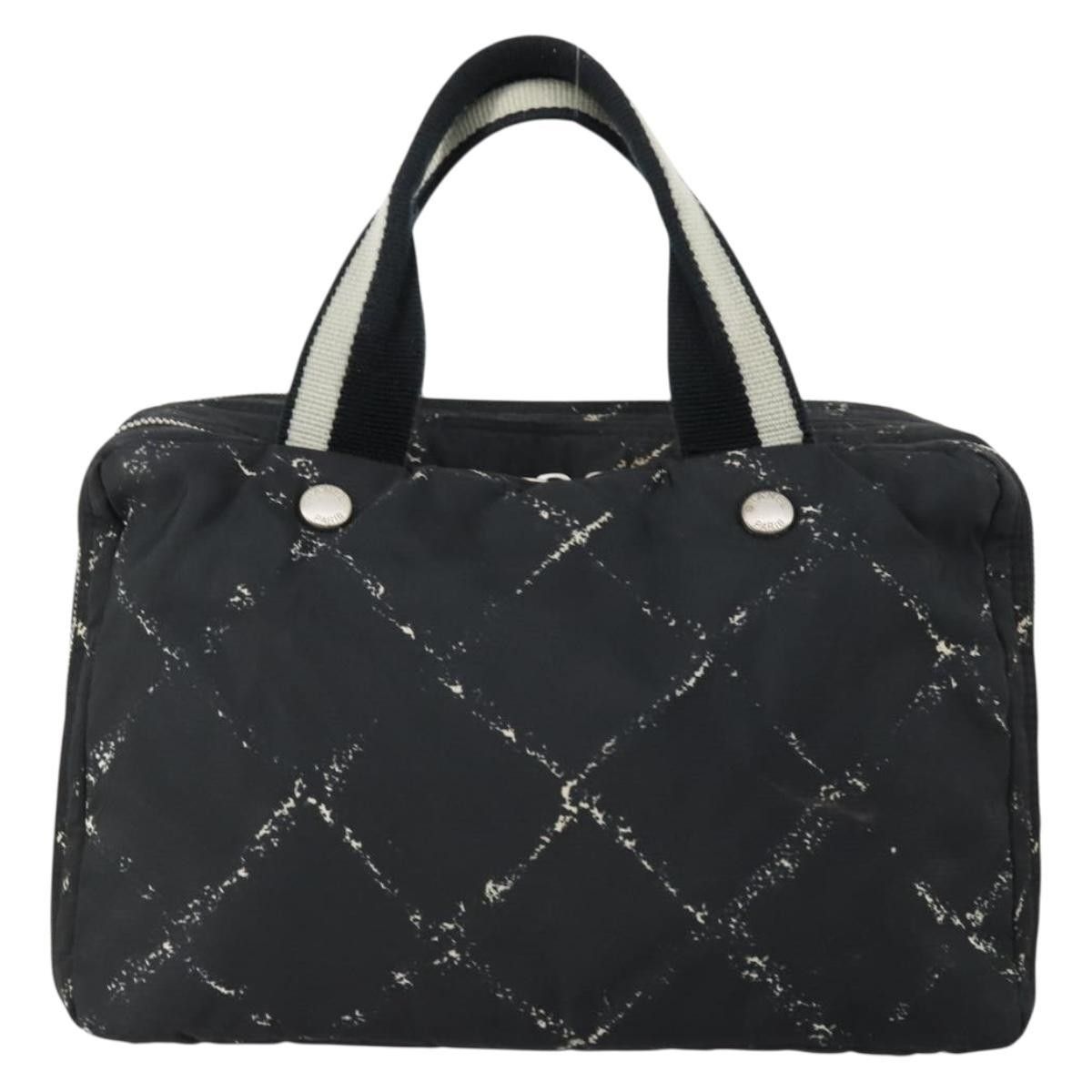 Chanel Chanel Travel Line Boston Bag Printed Nylon Size ONE SIZE - 1 Thumbnail