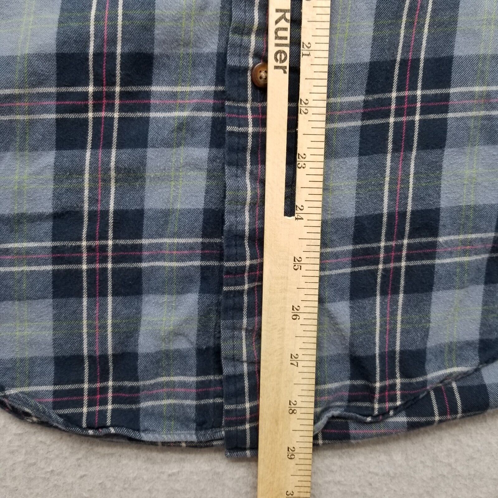 Brooks Brothers Brooks Brothers Shirt Mens Medium Plaid Button Up Pocket Size US M / EU 48-50 / 2 - 2 Thumbnail