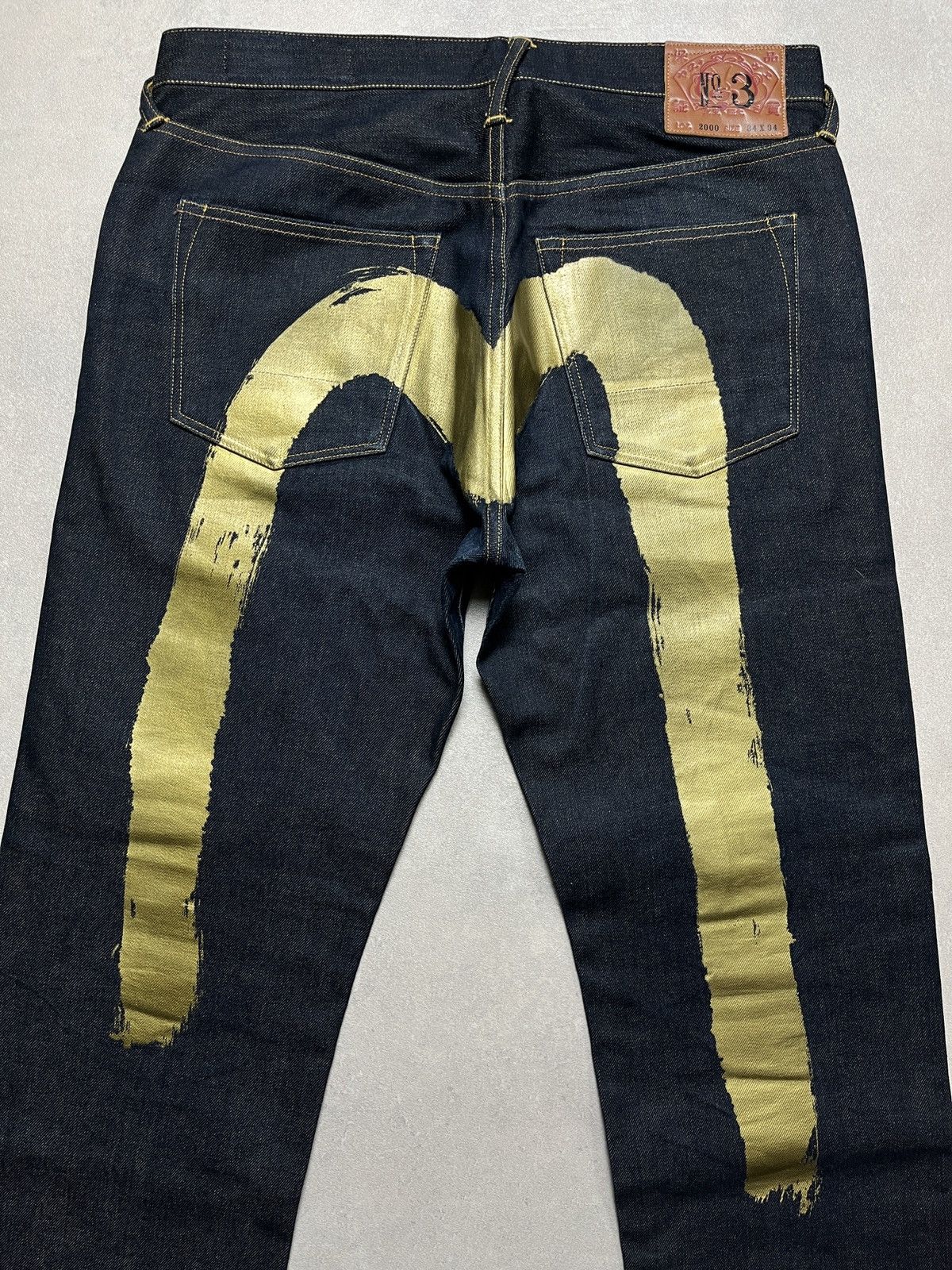 Evisu Evisu Golden Daicock Selvedge Denim Jeans Size US 34 / EU 50 - 2 Thumbnail