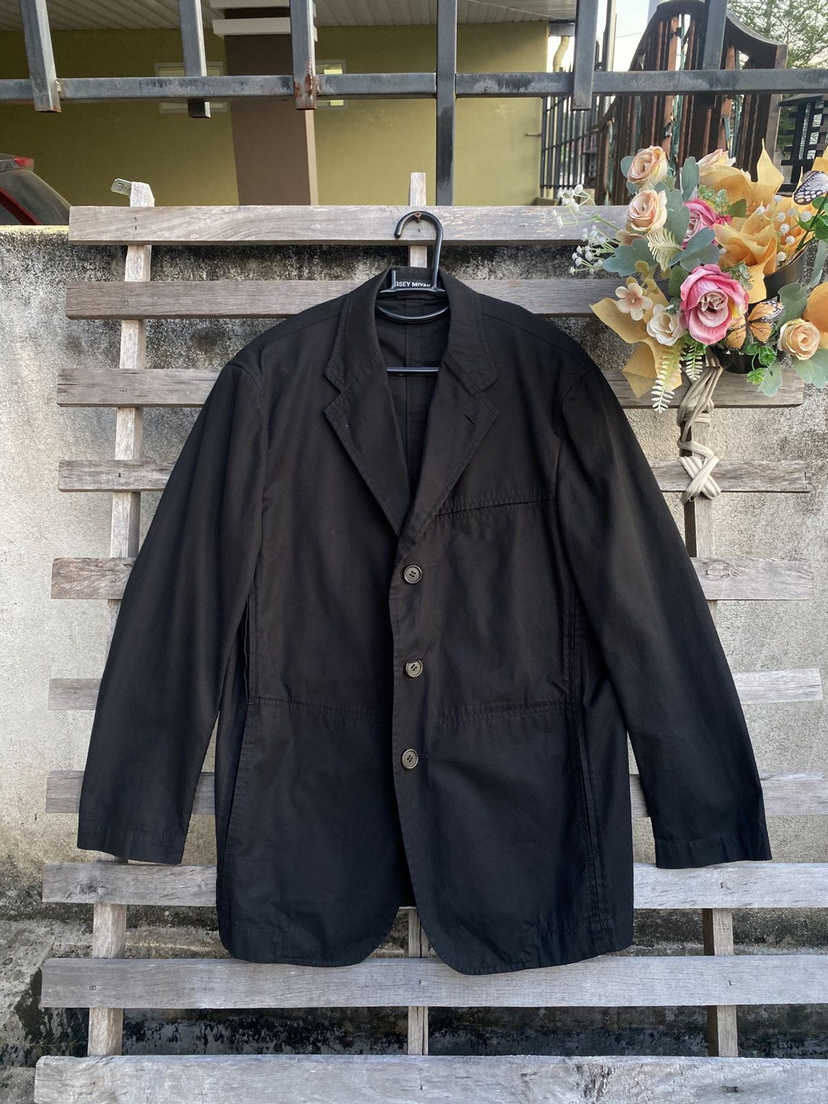 Issey Miyake ISSEY MIYAKE Blazer Jacket – Minimalist Workwear Style Size US M / EU 48-50 / 2 - 8 Thumbnail