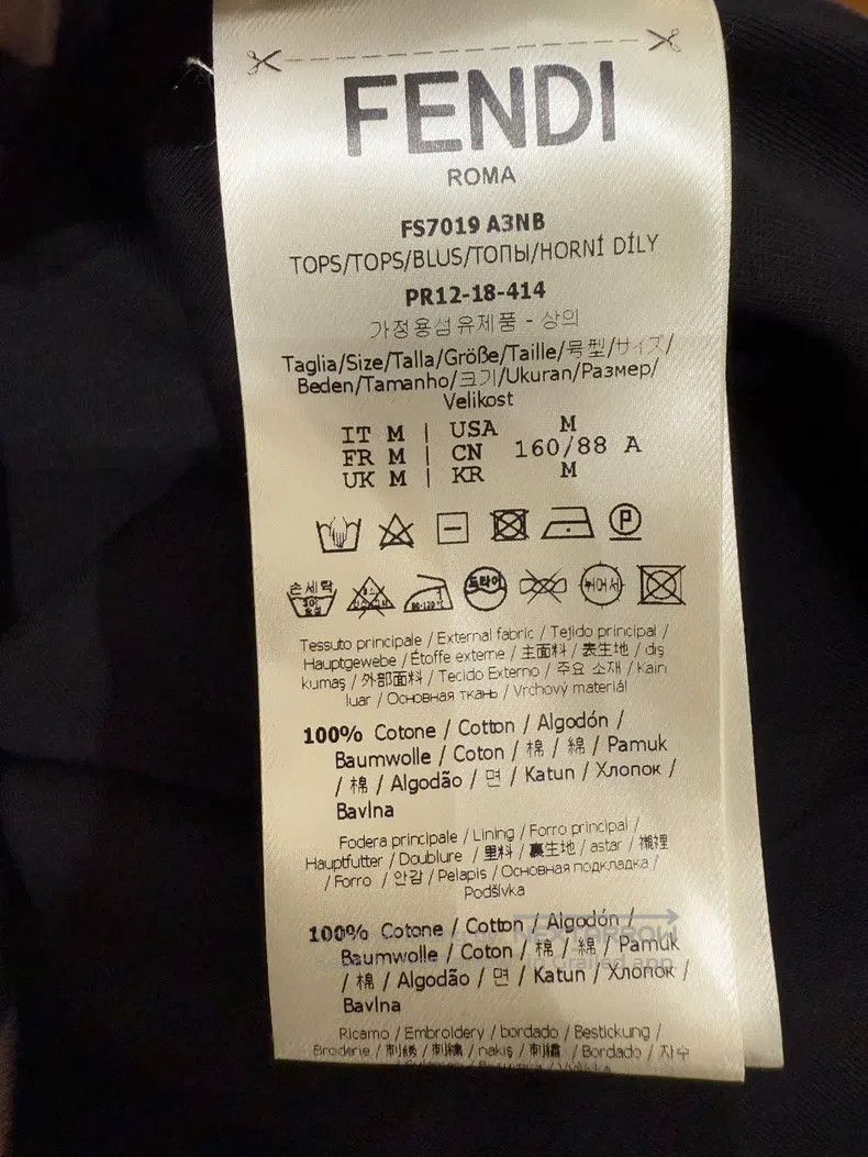Fendi Fendi Classic Double F Old Flower Full-Print Hooded Sweats Size M / US 6-8 / IT 42-44 - 8 Thumbnail