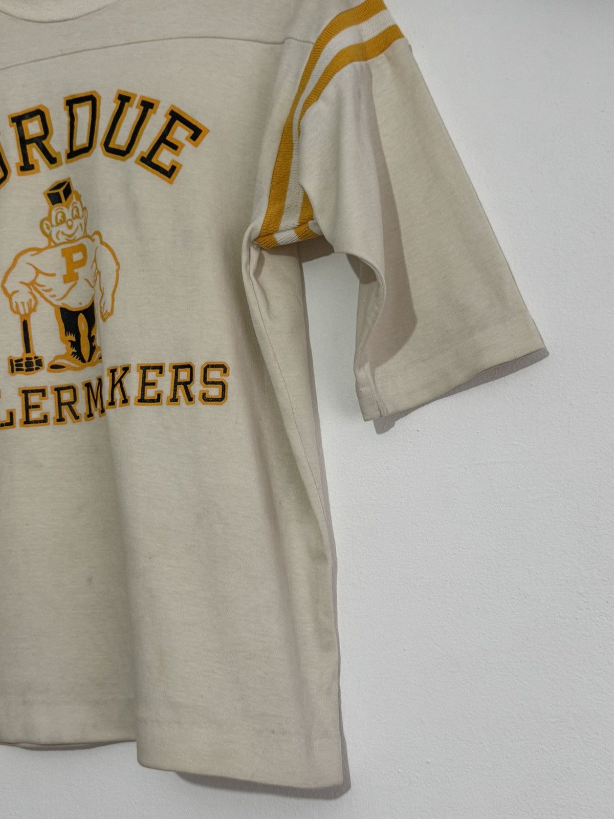 Vintage Vintage 80’s Purdue Boilermarkers jersey Size US S / EU 44-46 / 1 - 4 Thumbnail
