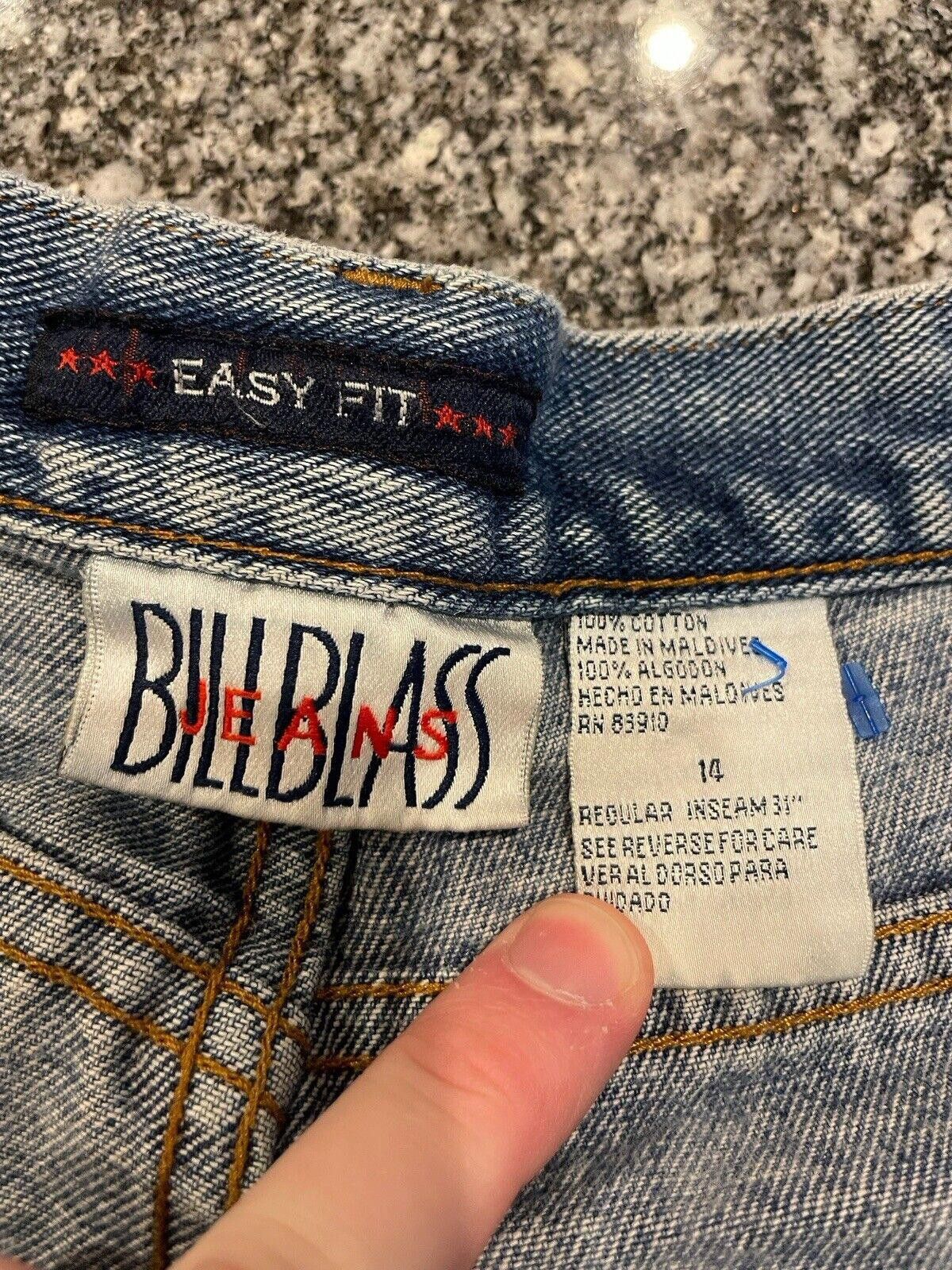 Bill Blass Bill Blass Women's Jeans Easy Fit Medium Wash Size 14 (A5) Size 36" / US 14 / IT 50 - 4 Thumbnail