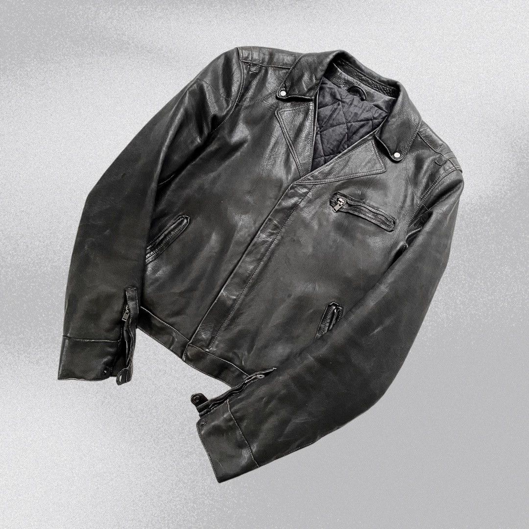Lanvin A/W2010 Lanvin Leather Moto Jacket Size US L / EU 52-54 / 3 - 2 Thumbnail