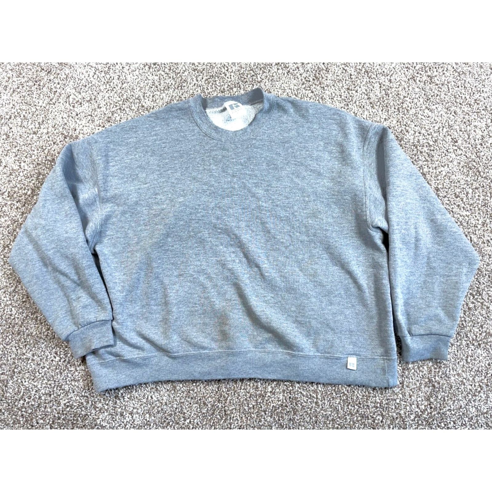 Russell Athletic VTG Russell Athletic Sweatshirt Adult XL Gray Crewneck Cotton Blend Blank Size US XL / EU 56 / 4 - 2 Thumbnail