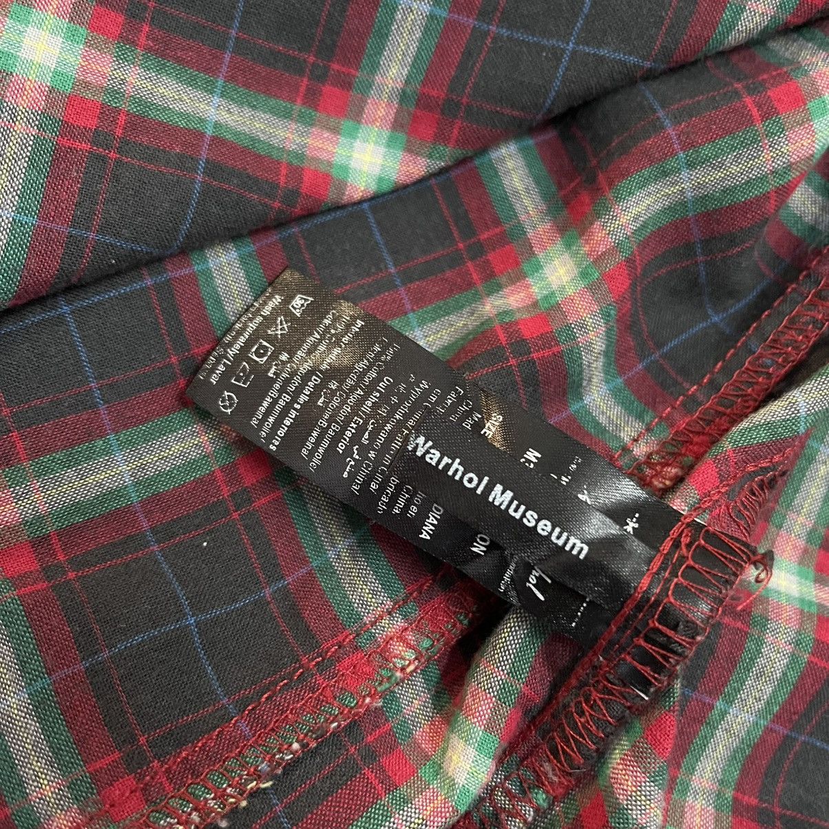 Andy Warhol Pepe Jeans x Andy Warhol Queen Patch Checkered Shirt Punk Size US M / EU 48-50 / 2 - 10 Thumbnail