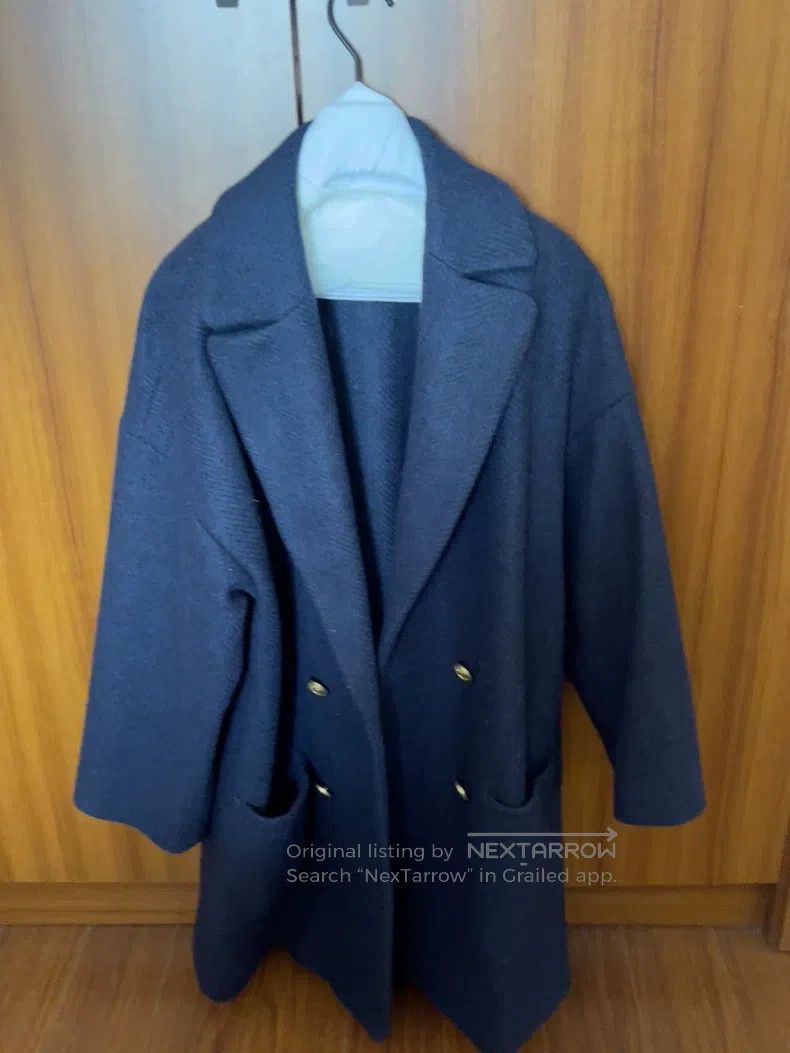 Valentino Valentino Solid double-breasted wool coat Size S / US 4 / IT 40 - 2 Thumbnail