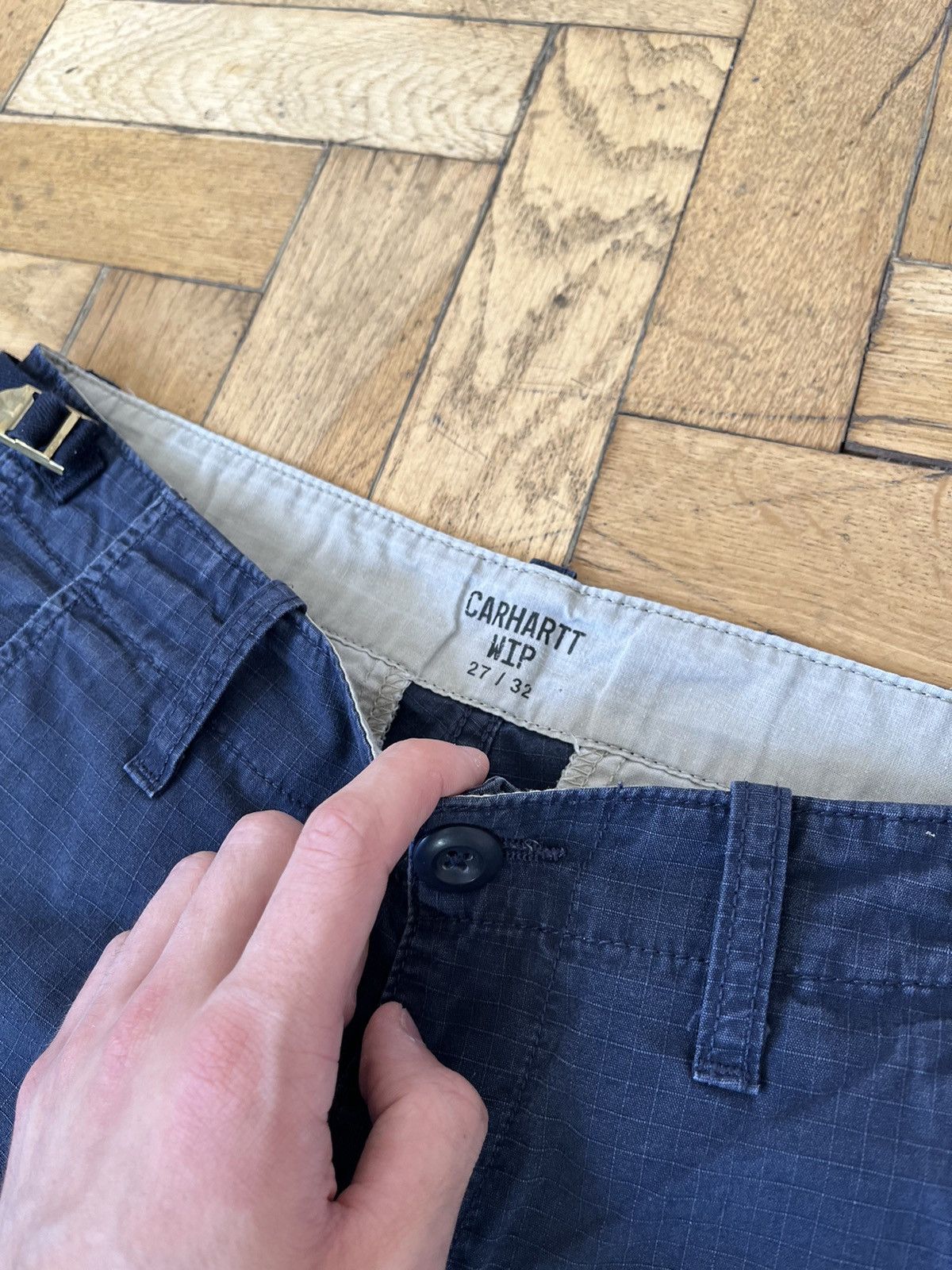 Carhartt Vintage Carhartt Wip Aviation Pants Cargo Workwear Y2K USA Size US 30 / EU 46 - 9 Thumbnail