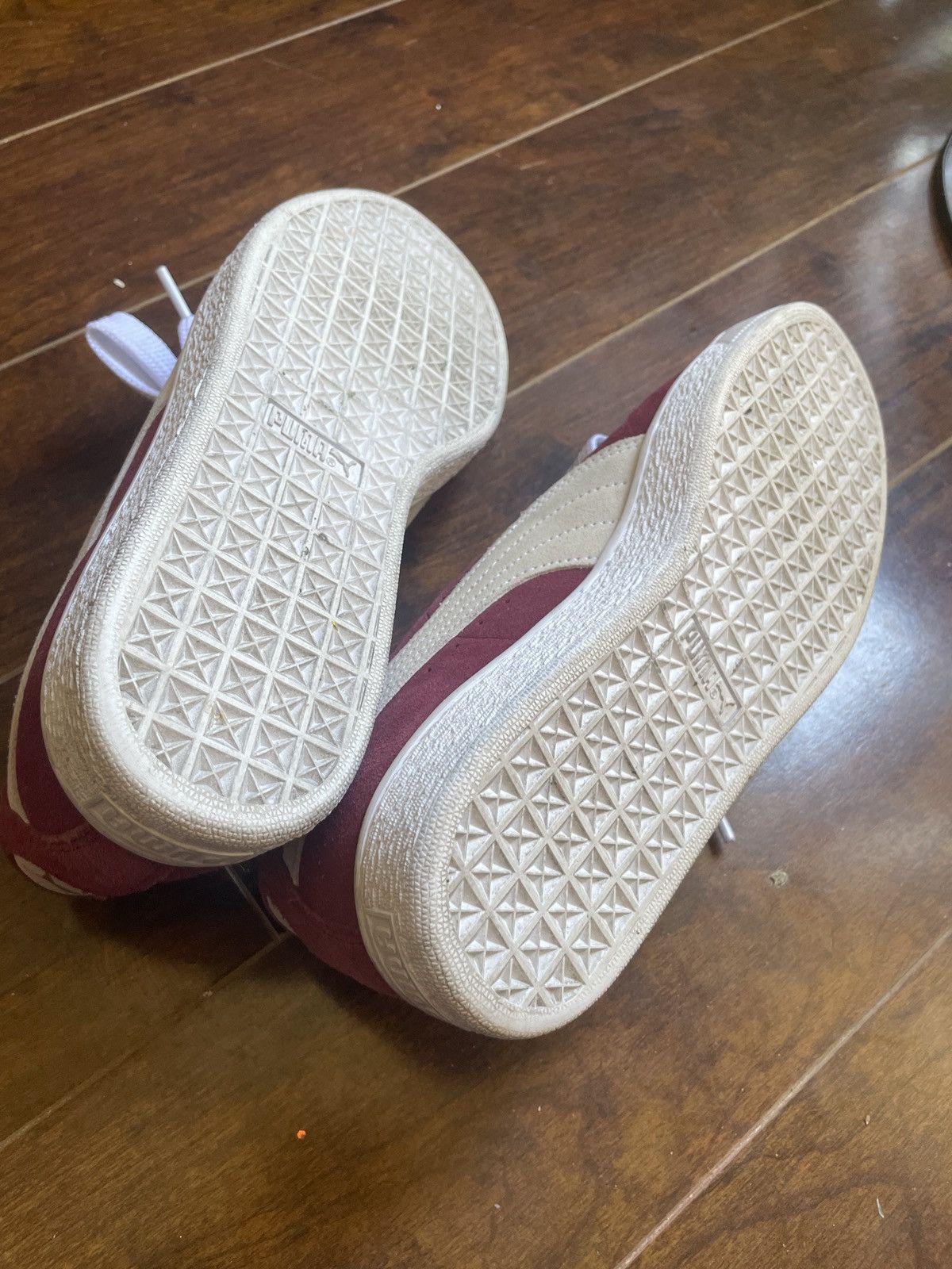 Puma Puma suede maroon royal size 9 burgundy Size US 9 / EU 42 - 6 Thumbnail