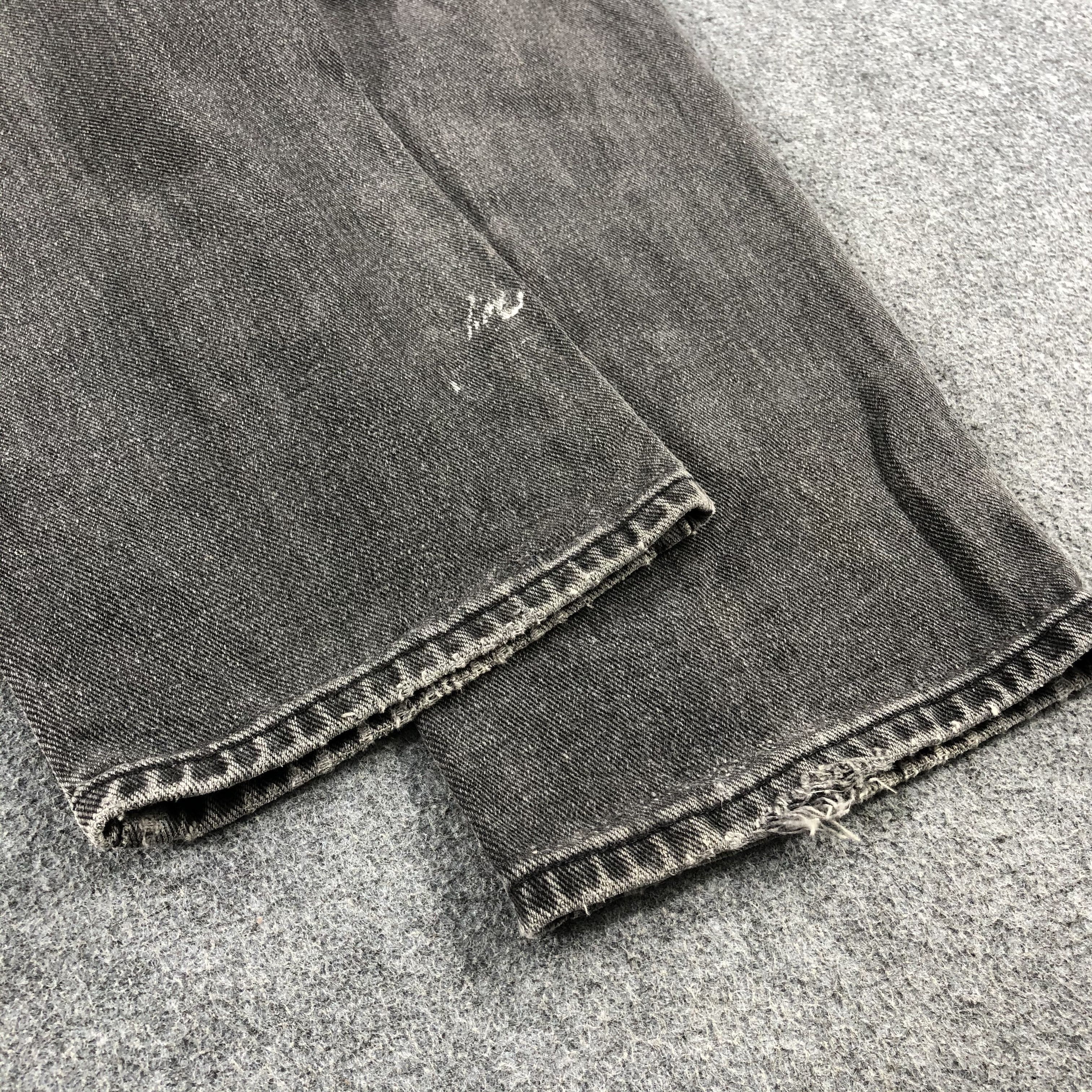 Lee Vintage Faded Black Lee Jeans-J2407 Size US 30 / EU 46 - 6 Thumbnail