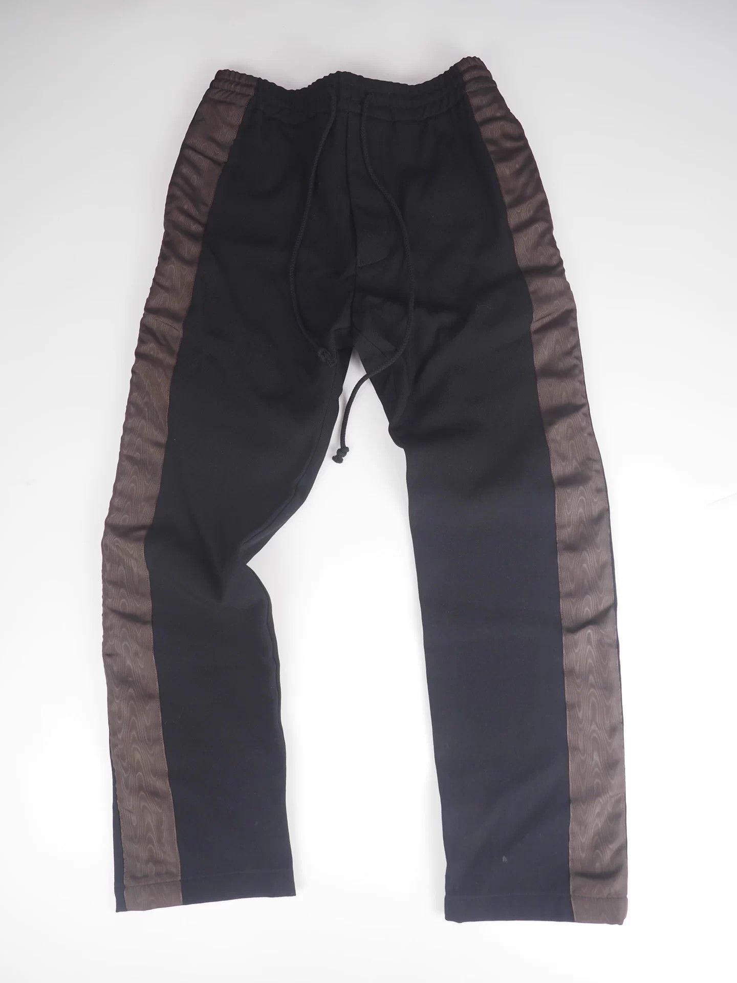 Song For The Mute Song for the Mute FW21 Side Tape Track Pants Black Wool 46 Size US 28 / EU 44 - 1 Thumbnail