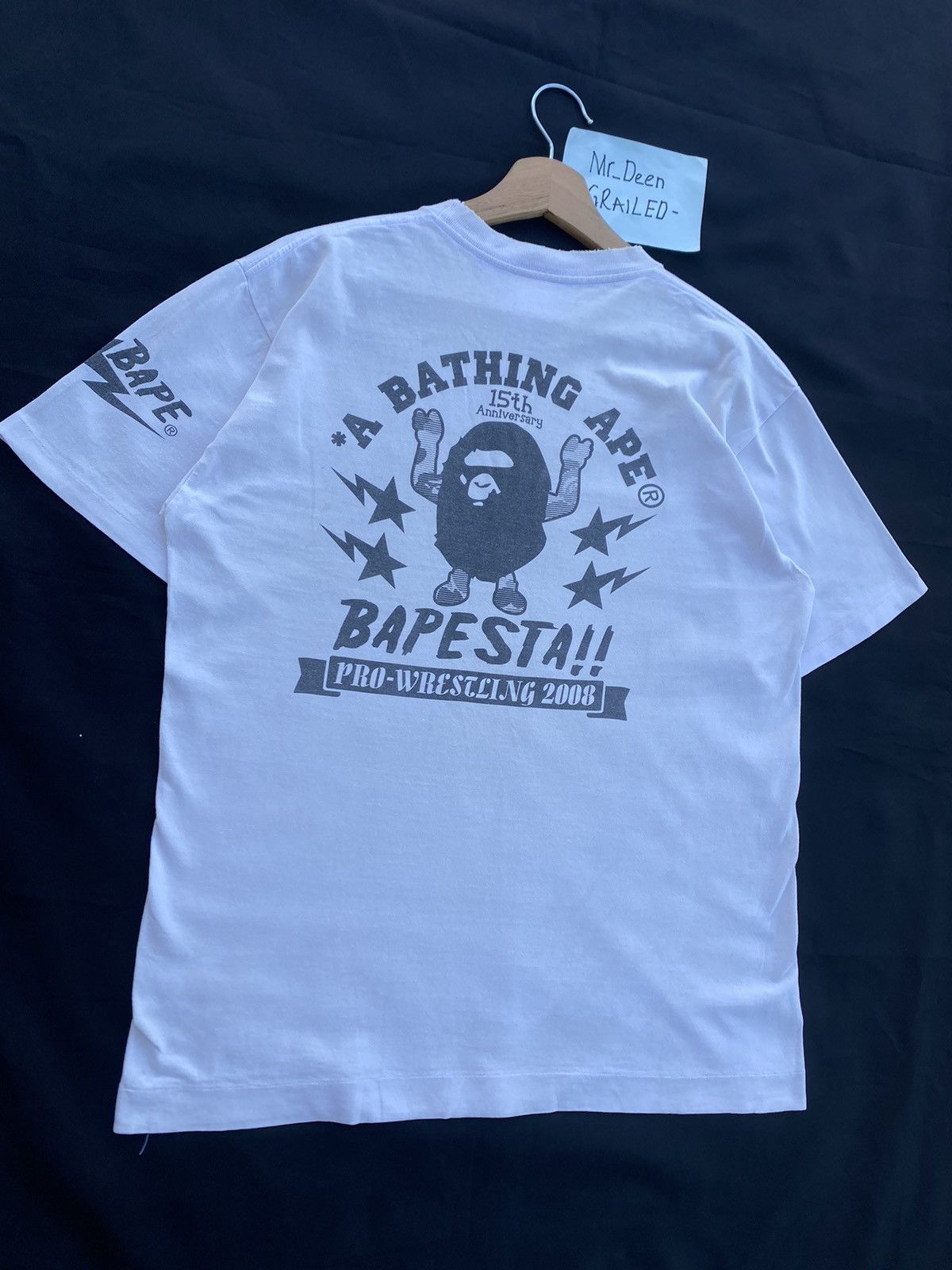 Bape Rare SS2008 BAPE Baby Milo x Nigo 15th Anniversary Tshirt Size US M / EU 48-50 / 2 - 20 Thumbnail