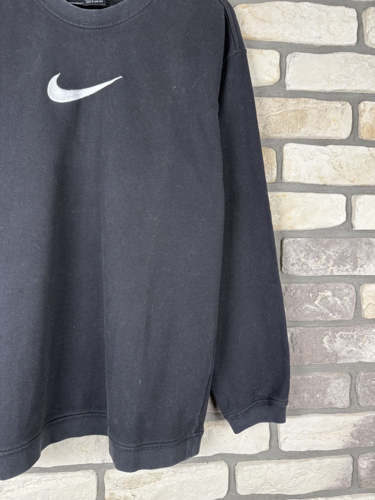 Nike × Vintage Very rare oversize sweatshirt sweater Nike Size US L / EU 52-54 / 3 - 2 Thumbnail