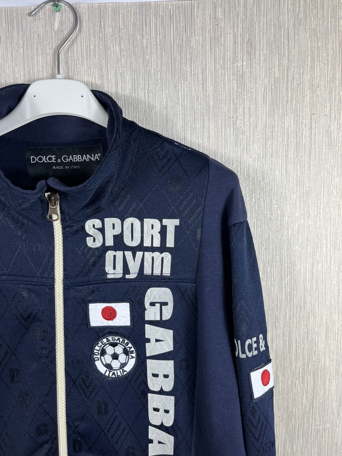 Dolce & Gabbana Vintage Dolce & Gabbana y2k track zip sweatshirt Japan sport Size US M / EU 48-50 / 2 - 3 Thumbnail