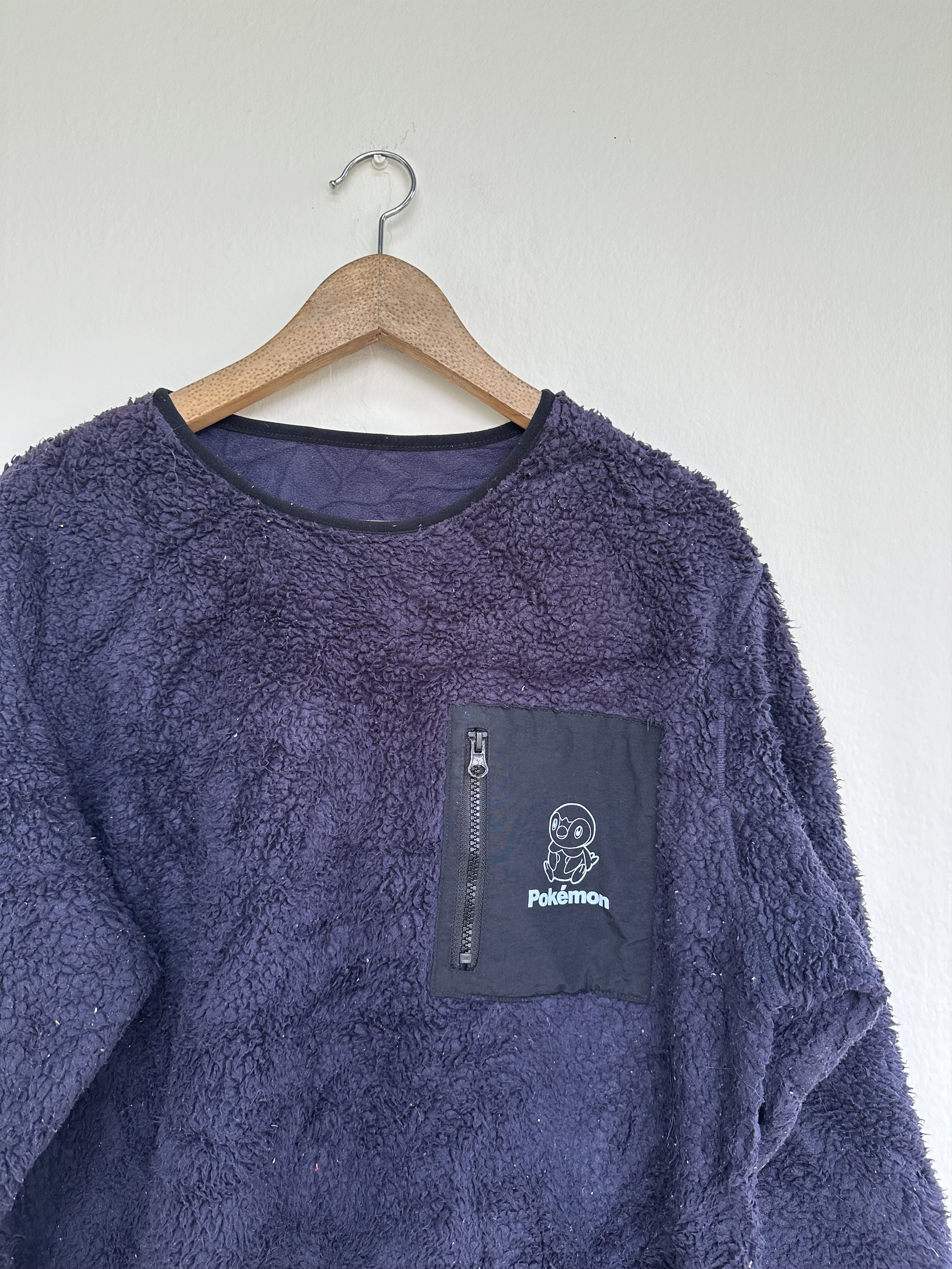 GU Vintage Pokemon X GU Fleece Sweater Size US L / EU 52-54 / 3 - 3 Thumbnail