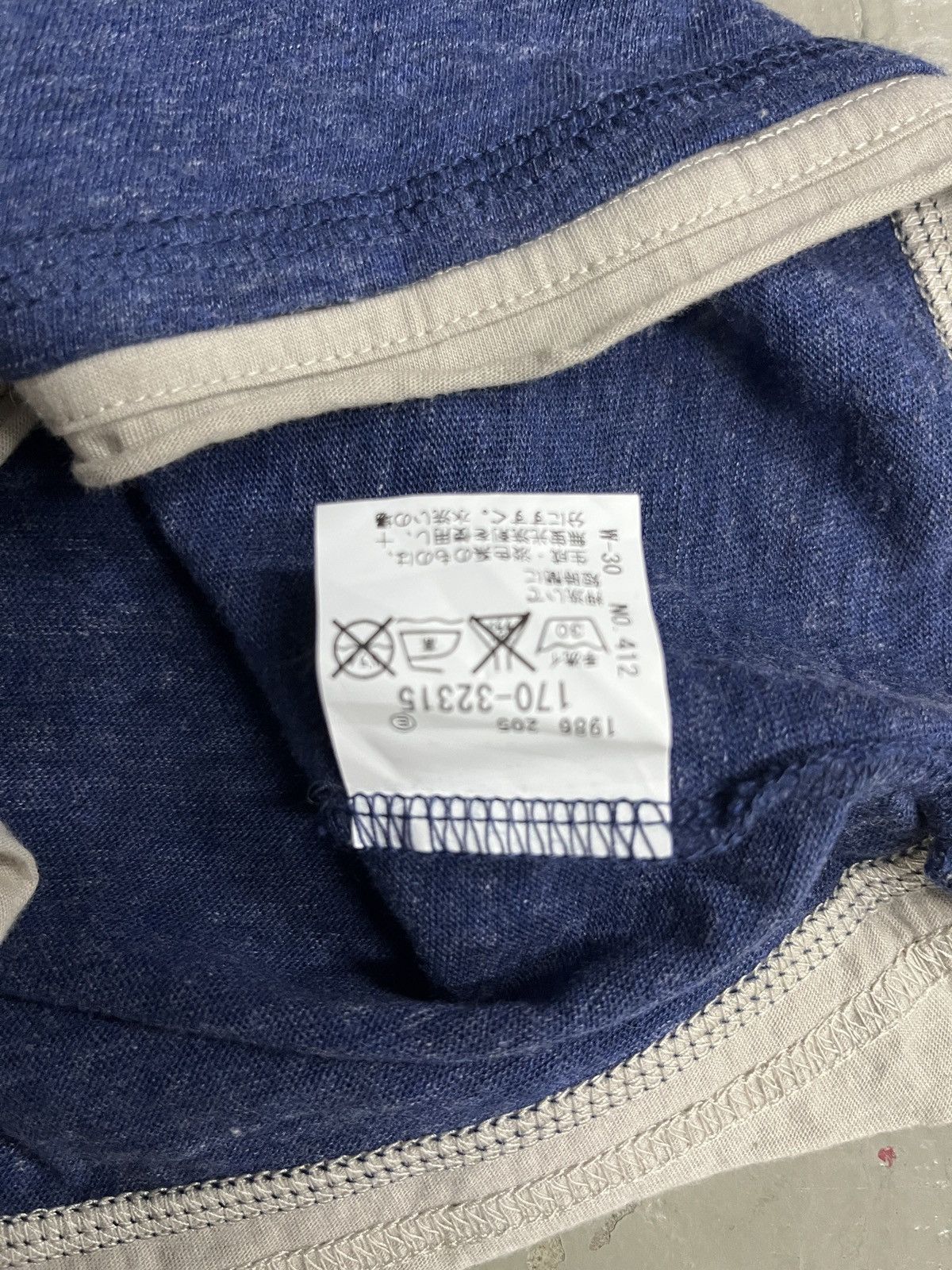 Visvim Takeo Kikuchi RRL Greg Lauren Inspired Indigo Slub Henley Size US M / EU 48-50 / 2 - 8 Thumbnail