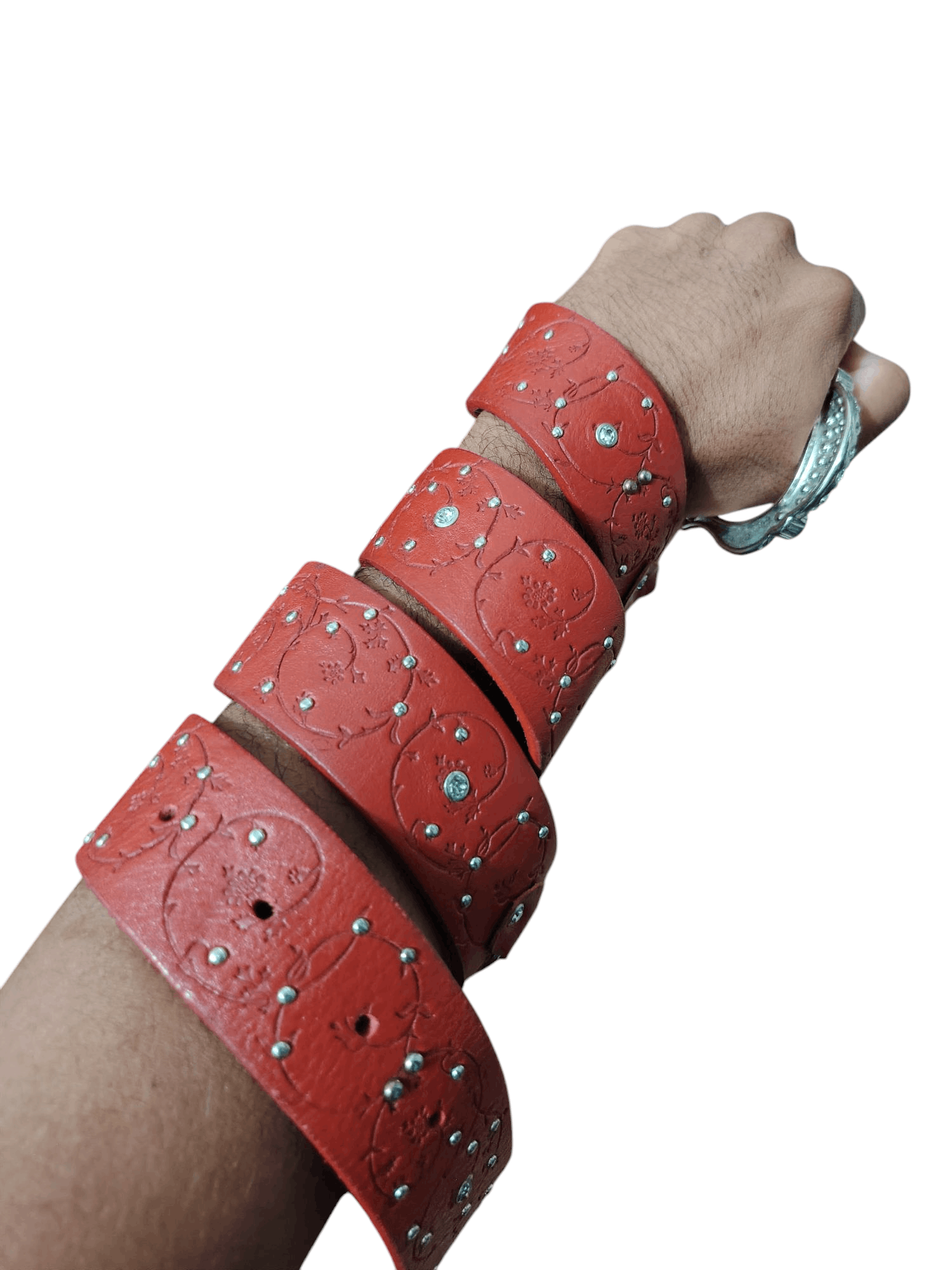 If Six Was Nine Japanese Leather Belt Size ONE SIZE - 2 Thumbnail