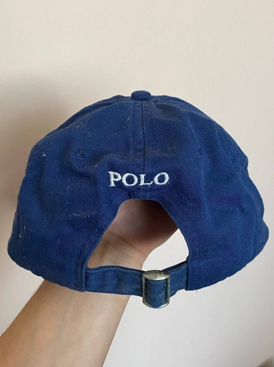 Polo Ralph Lauren 3 Polo Ralph Lauren Vintage Blue Cap Drill Logo Size ONE SIZE - 4 Thumbnail
