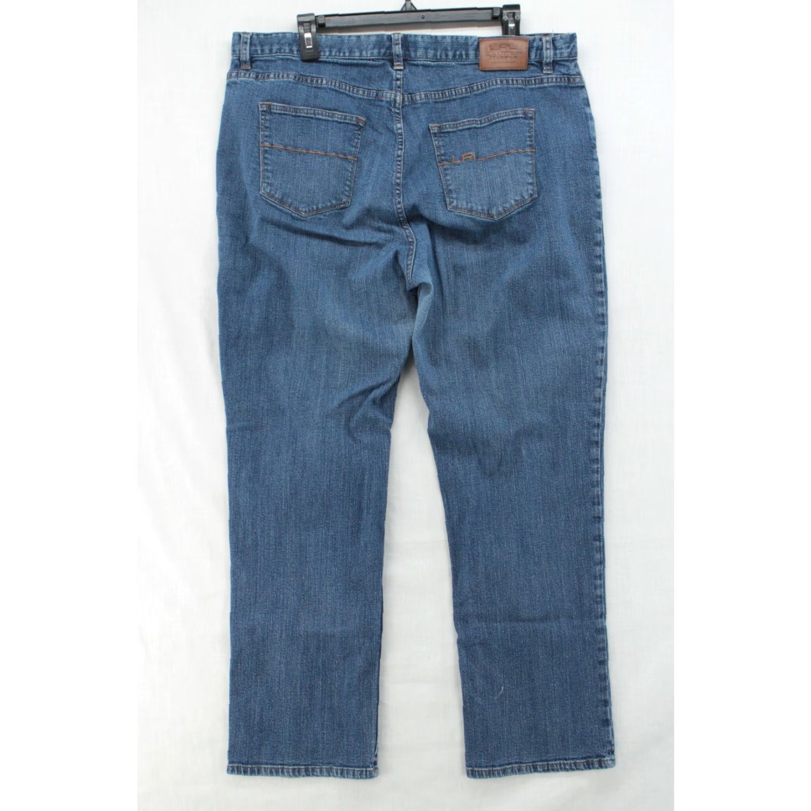 Ralph Lauren VINTAGE Ralph Lauren Jeans Women 16W Denim Boot Cut Blues 90s Boho Preppy City Mom Jeans Women (XXL not present) Size 38" / US 16 / IT 52 - 4 Thumbnail