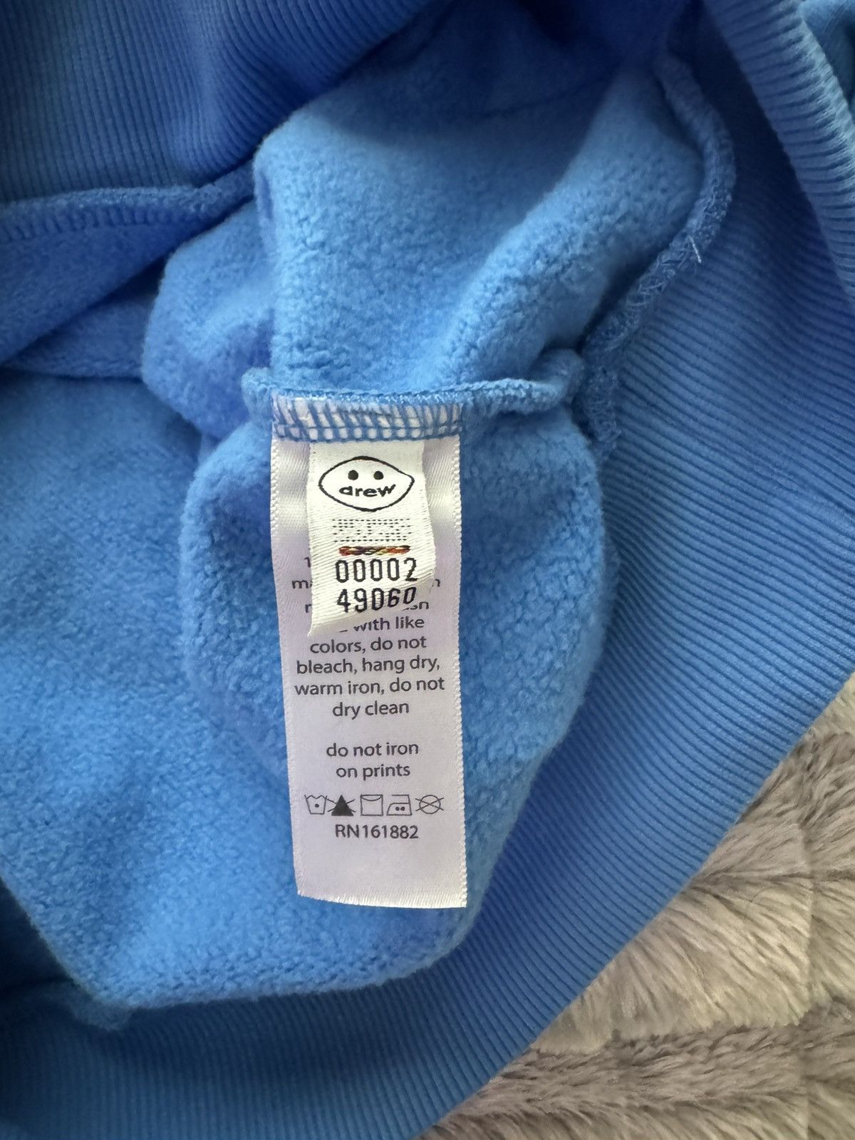 Drew House Kids Blue Drew House Hoodie Size US XS / EU 42 / 0 - 11 Thumbnail