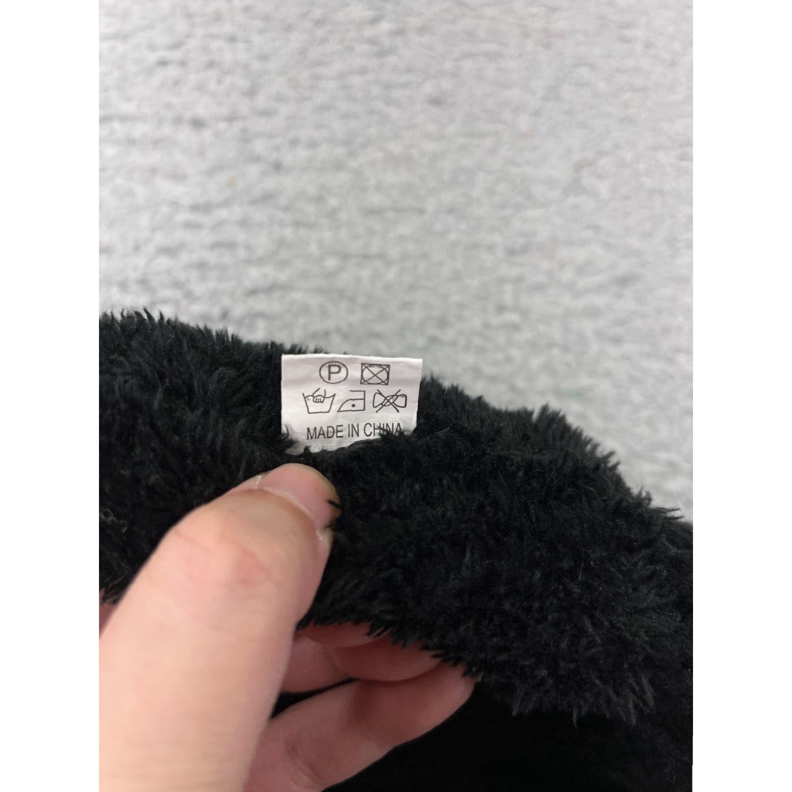 Vintage Lined Knit Beanie Hat Adult One Size Black Acrylic Winter Snow Ski Unbranded Size ONE SIZE - 6 Thumbnail