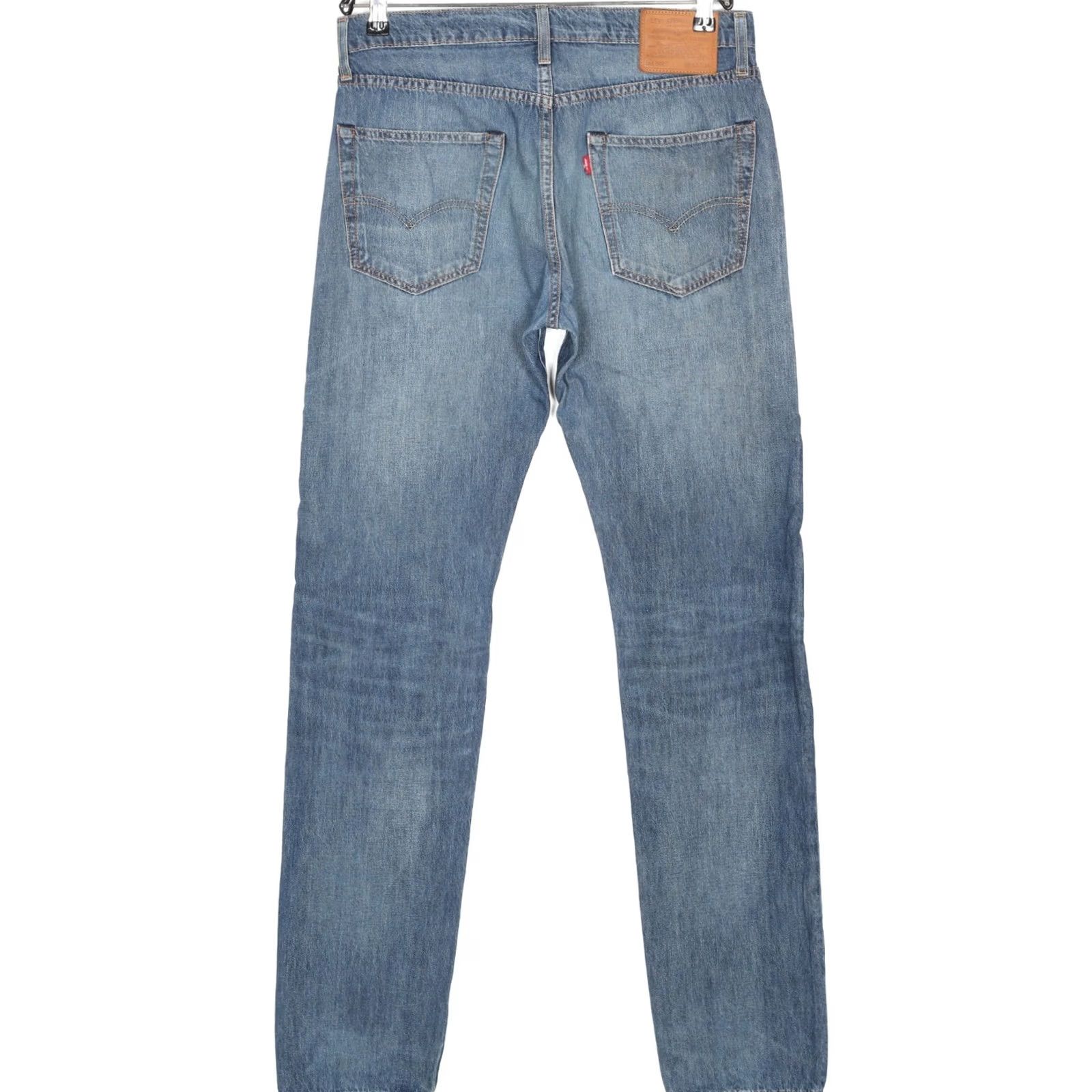 Levi's VINTAGE Levi’s 502 PREMIUM Big E Tapered Jeans Men 32/36 Blue 5-Pocket Design Denim Cotton Elastane Regular Rise Mid 10-12in Size US 32 / EU 48 - 2 Thumbnail