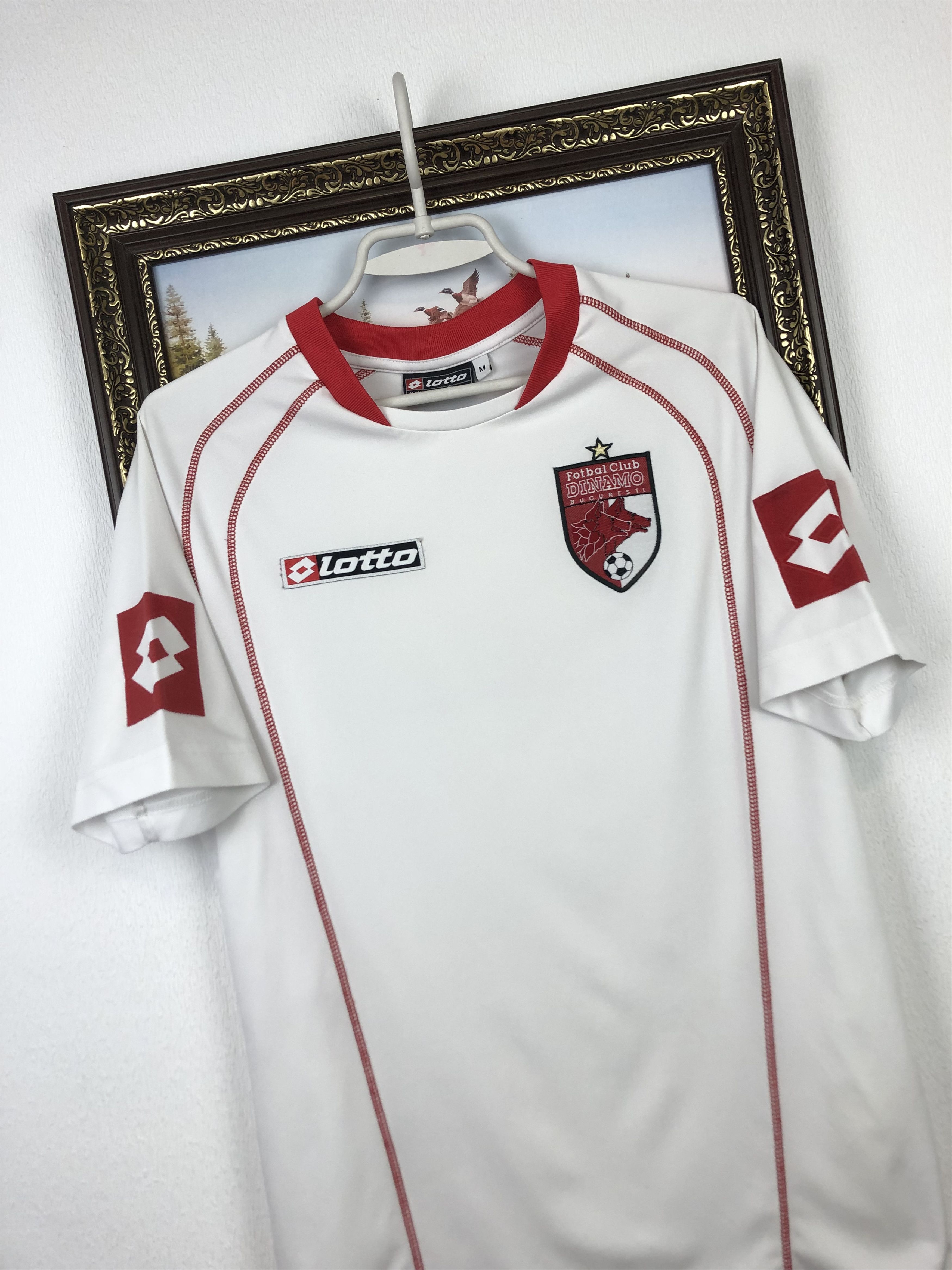 Dynamo Bucharest football shirt 2004 Soccer Lotto Tee Hype