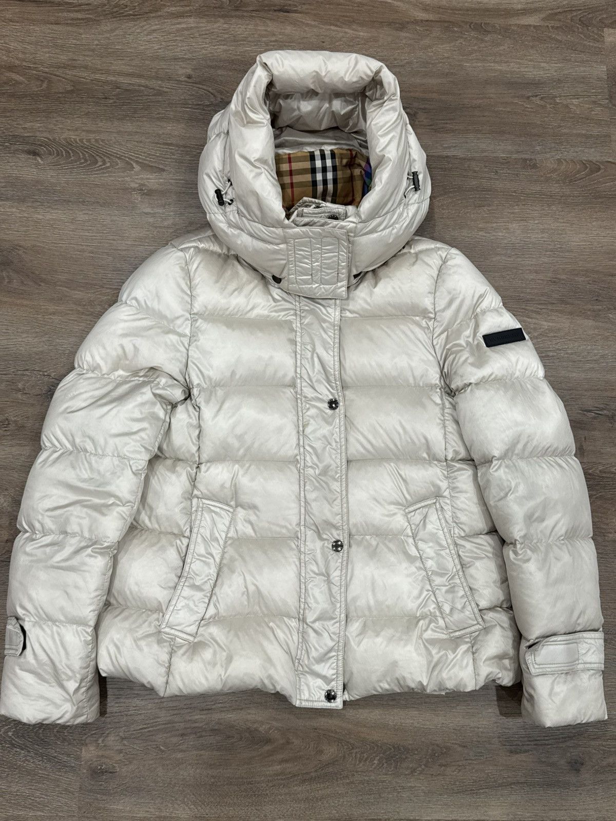 Burberry Burberry London Rainbow Check Lined Puffer Jacket FW18 Size XL / US 12-14 / IT 48-50 - 5 Thumbnail