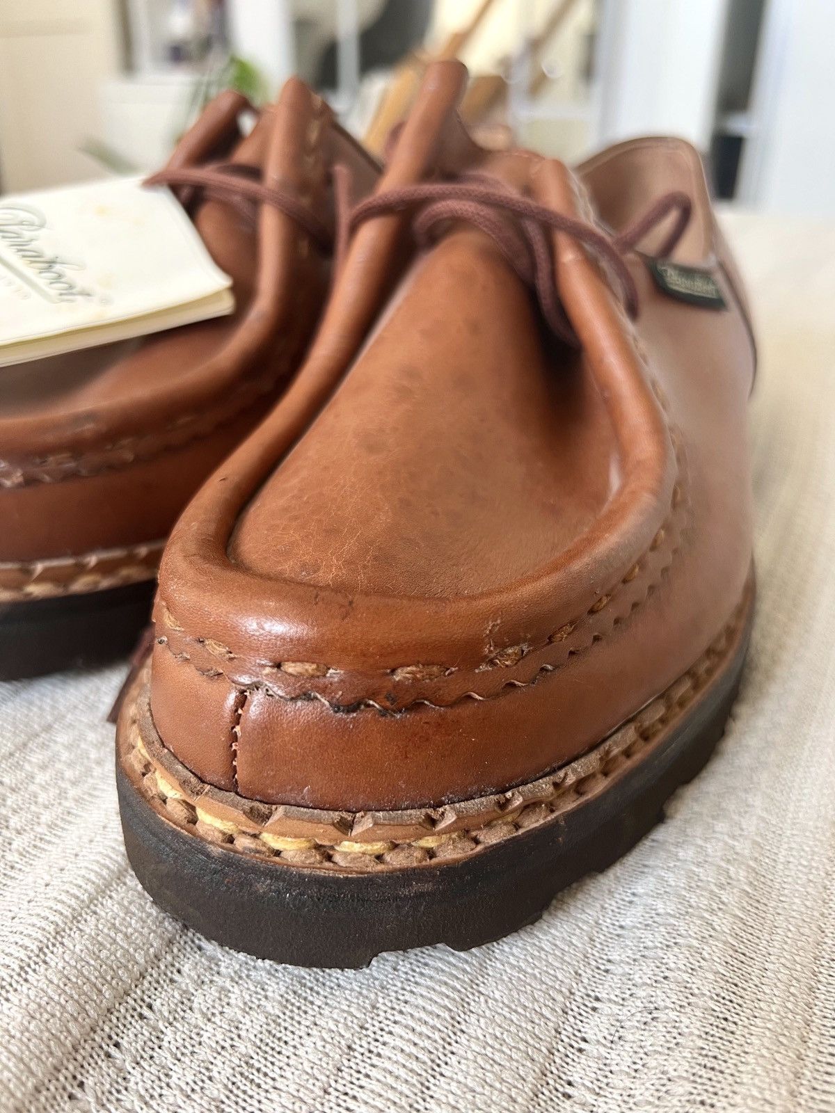 Paraboot PARABOOT MORZINE, ORIGINAL ALTERNATIVE TO THE MICHAEL COGNAC Size US 9.5 / EU 42-43 - 9 Thumbnail