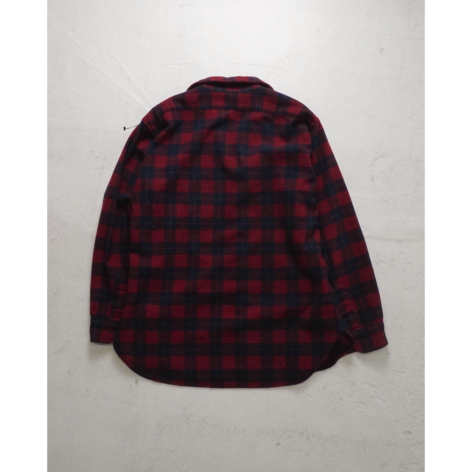 Pendleton Vintage 90s Pendleton Red Button-Down Shirt - Men's Large Size US L / EU 52-54 / 3 - 2 Thumbnail