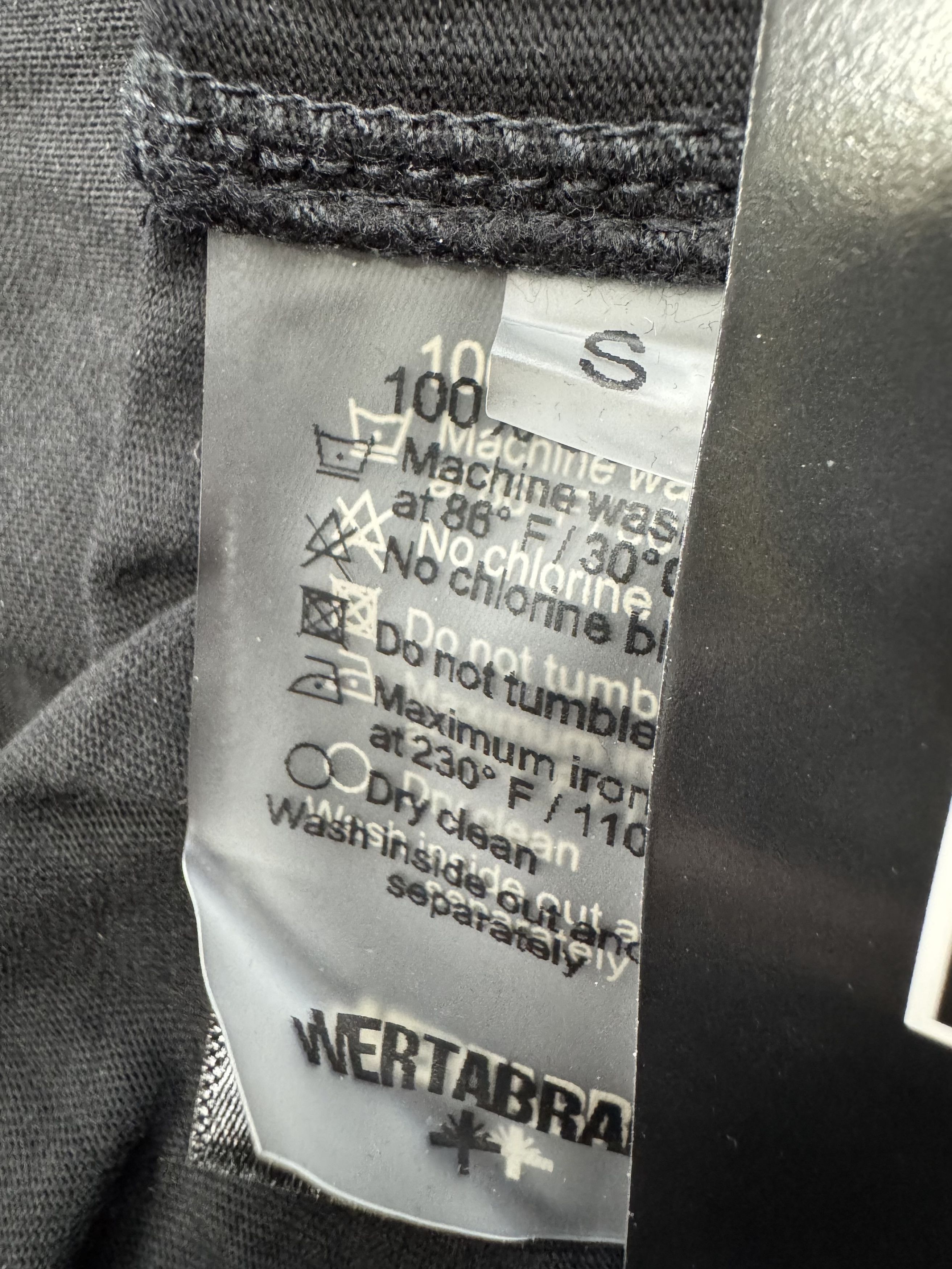 Vertabrae Vertabrae Pressure Point Distressed Tee Vintage Black Size US S / EU 44-46 / 1 - 4 Thumbnail