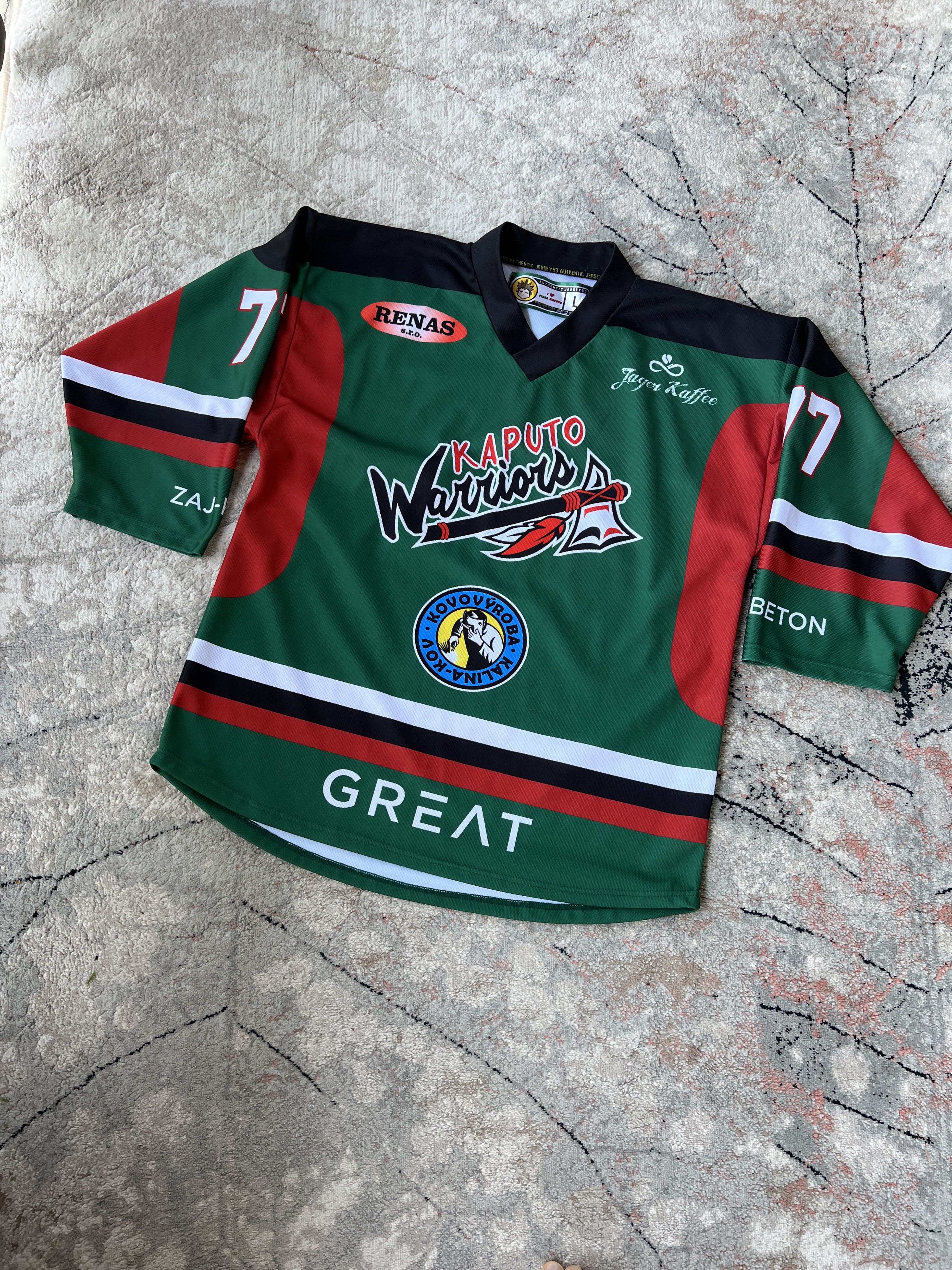 Other Kaputo Warriors 77 Hockey Jersey Size US L / EU 52-54 / 3 - 1 Thumbnail