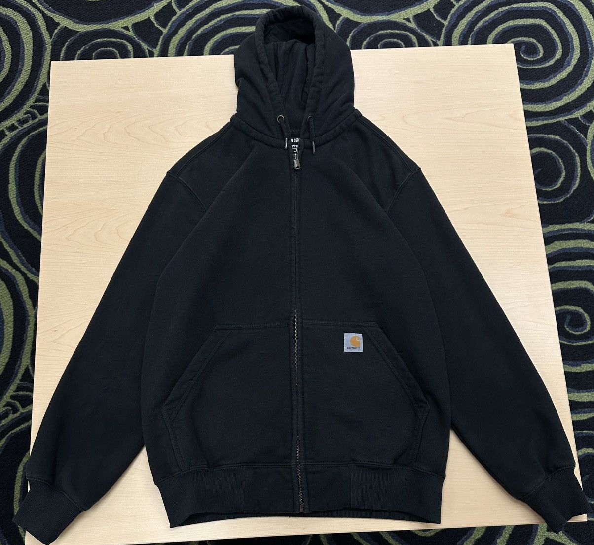 Carhartt Vintage Carhartt Rain-defender Loose-Fit Black Zip-up Jacket Size US M / EU 48-50 / 2 - 9 Thumbnail