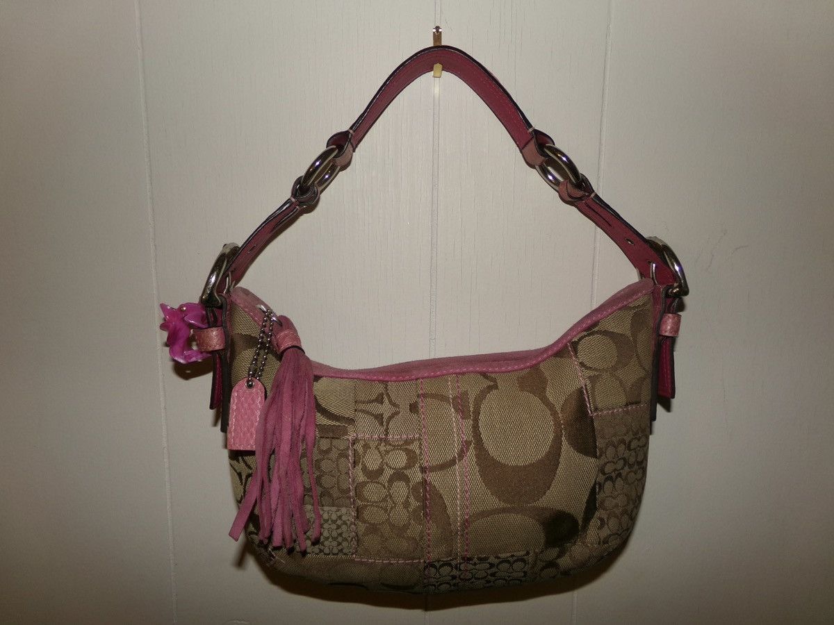 Coach Pink patchwork Coach purse Size ONE SIZE - 1 Thumbnail